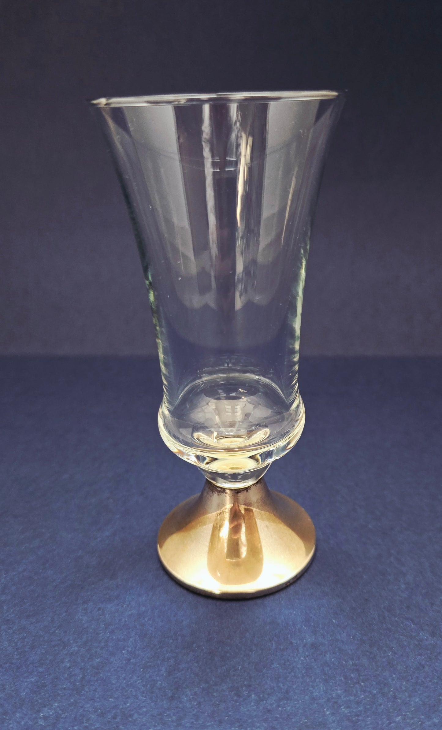CBZ Crystal Glass on Silver Base - Amsterdam 1940s-1950s