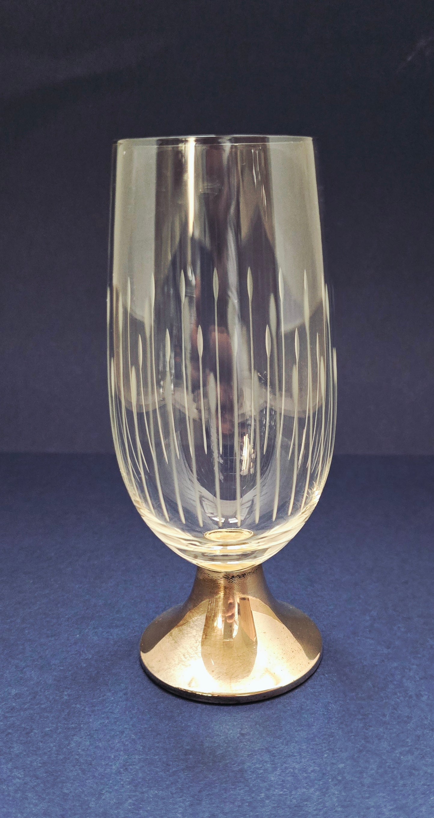 CBZ Crystal Glass on Silver Base - Amsterdam 1940s-1950s