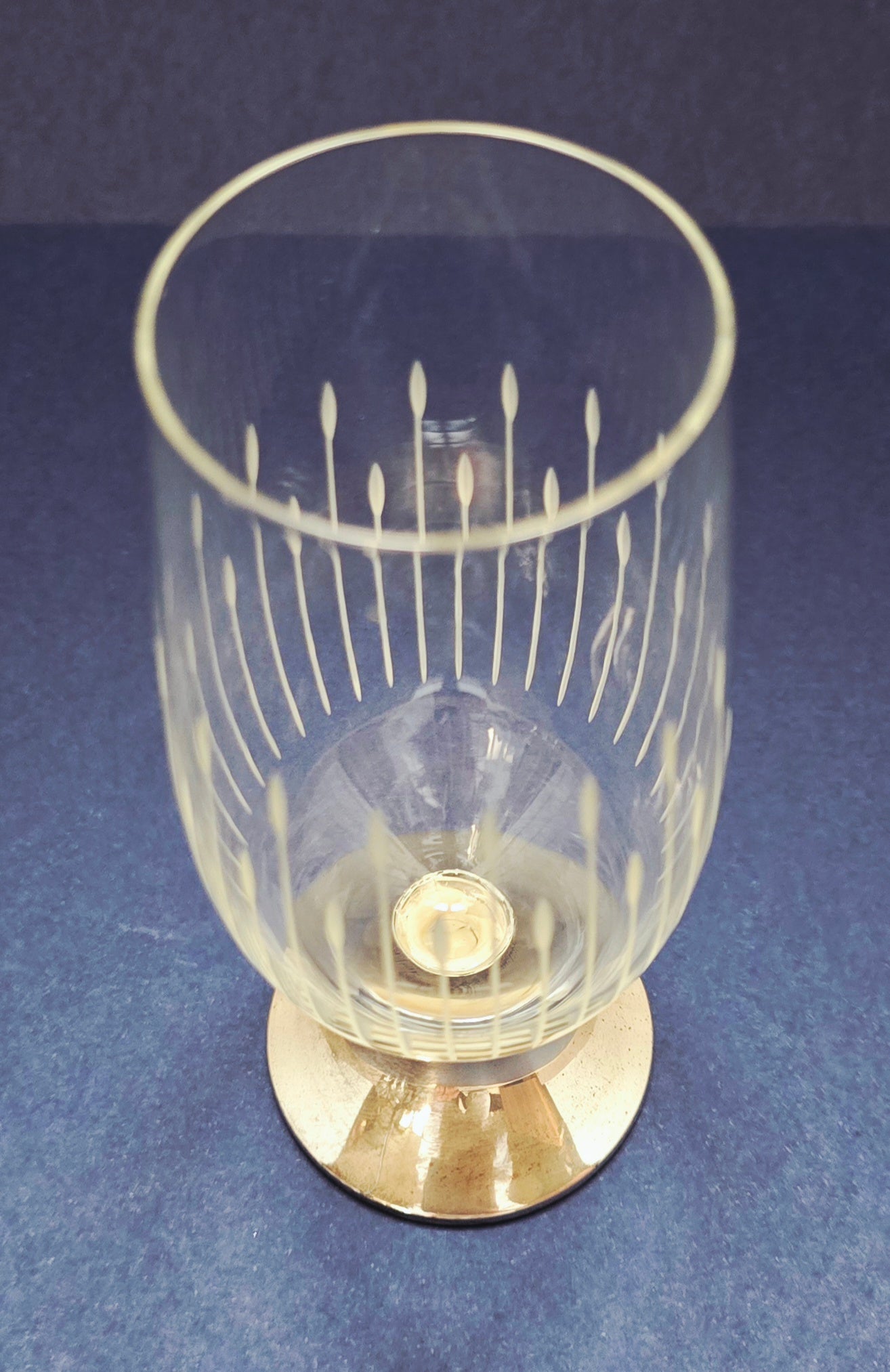 CBZ Crystal Glass on Silver Base - Amsterdam 1940s-1950s