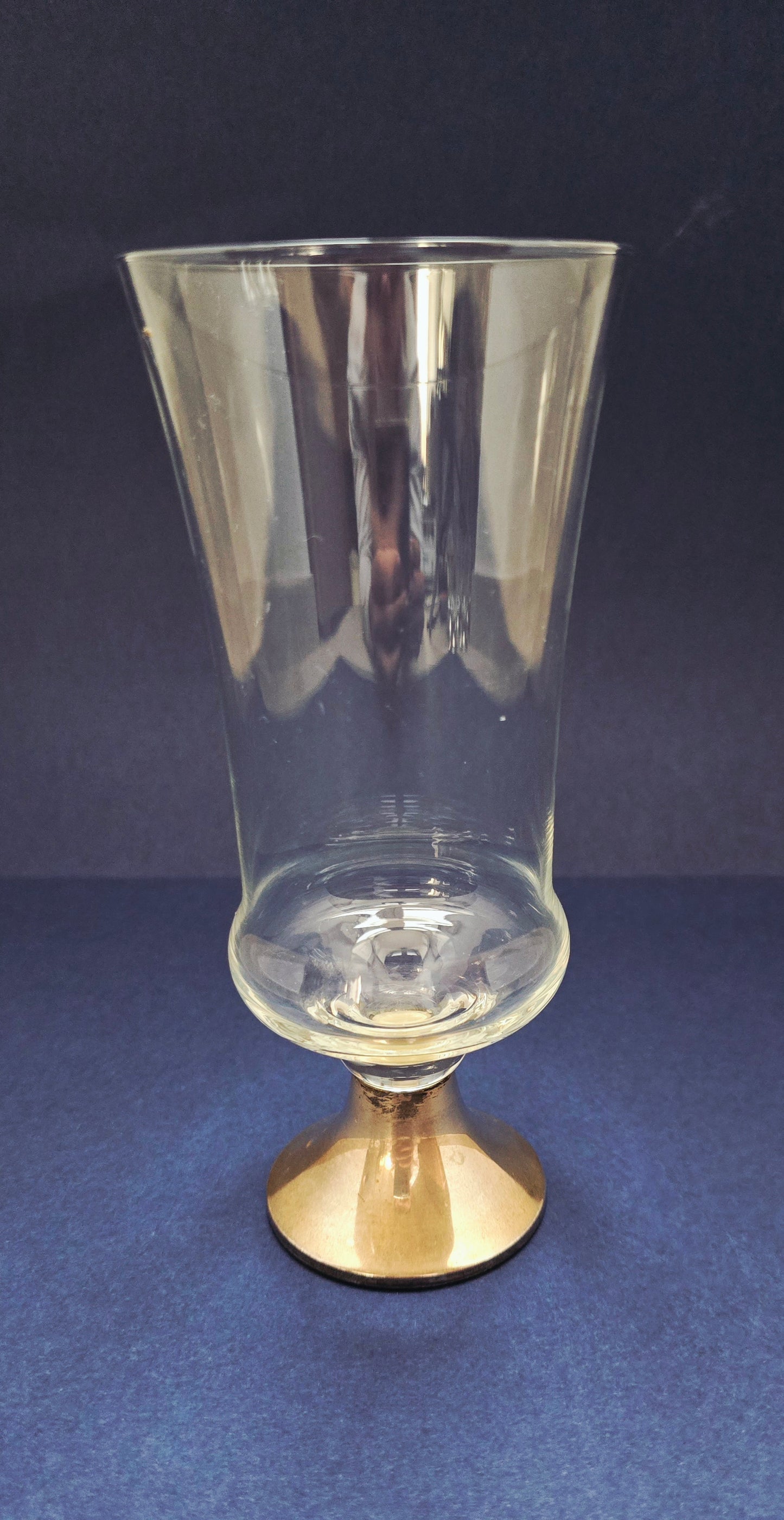 CBZ Crystal Glass on Silver Base - Amsterdam 1940s-1950s