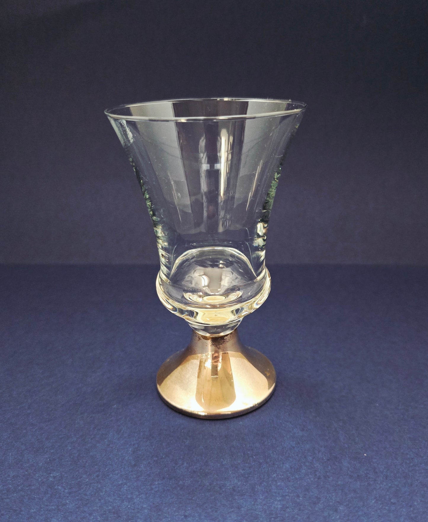 CBZ Crystal Glass on Silver Base - Amsterdam 1940s-1950s