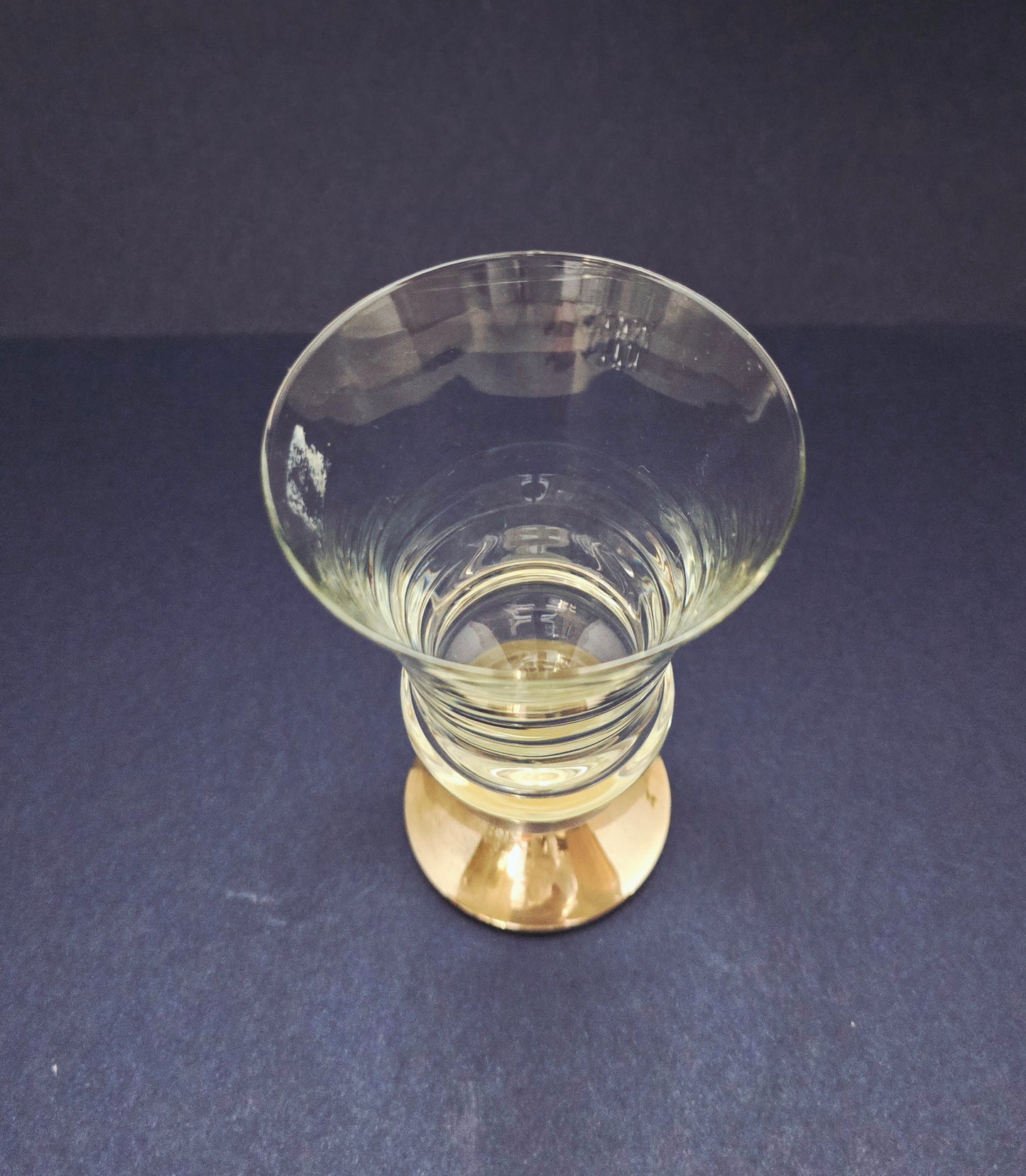 CBZ Crystal Glass on Silver Base - Amsterdam 1940s-1950s