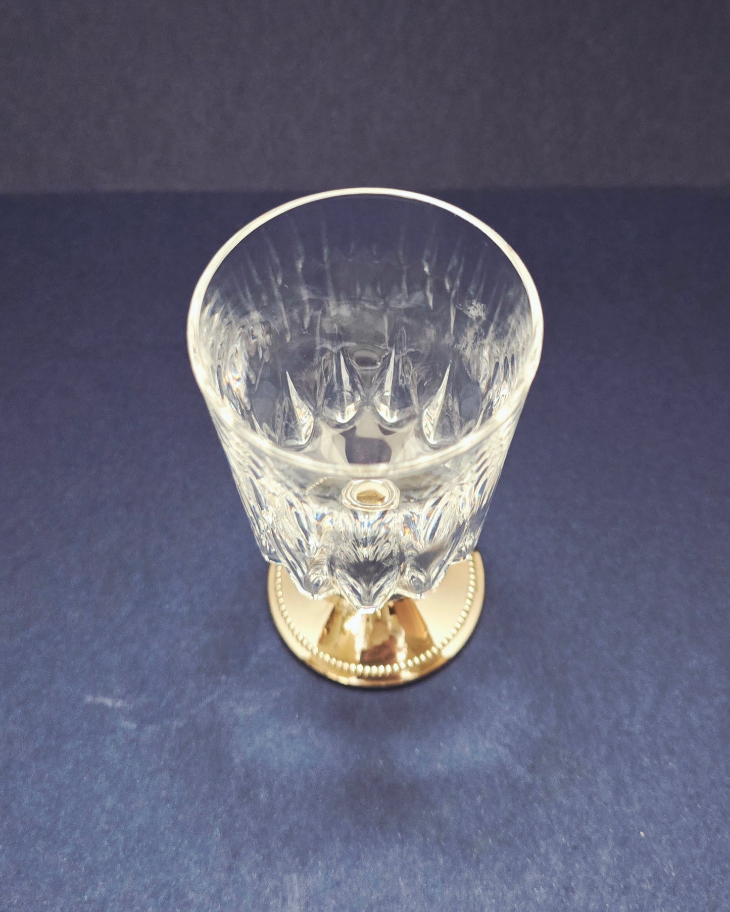 CBZ Crystal Glass on Silver Base - Amsterdam 1940s-1950s