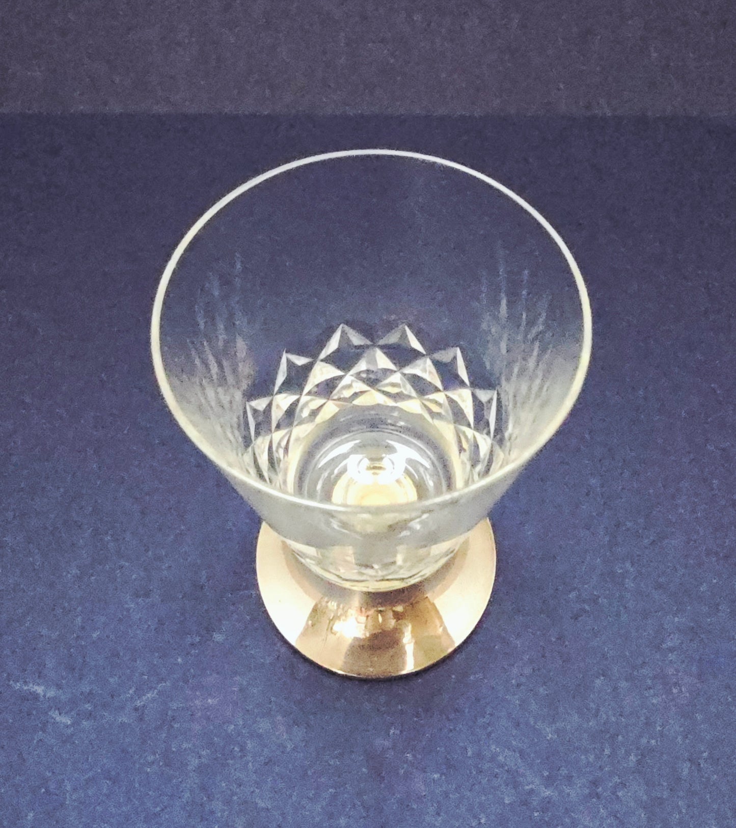 CBZ Crystal Glass on Silver Base - Amsterdam 1940s-1950s