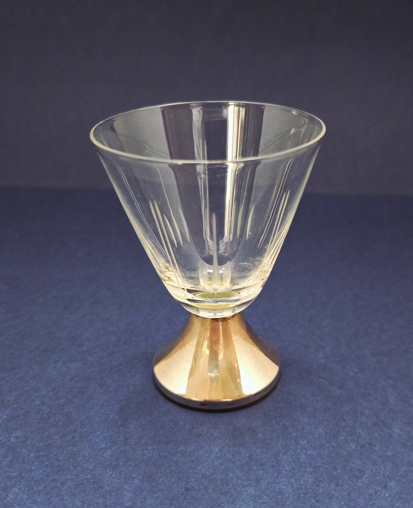 CBZ Crystal Glass on Silver Base - Amsterdam 1940s-1950s