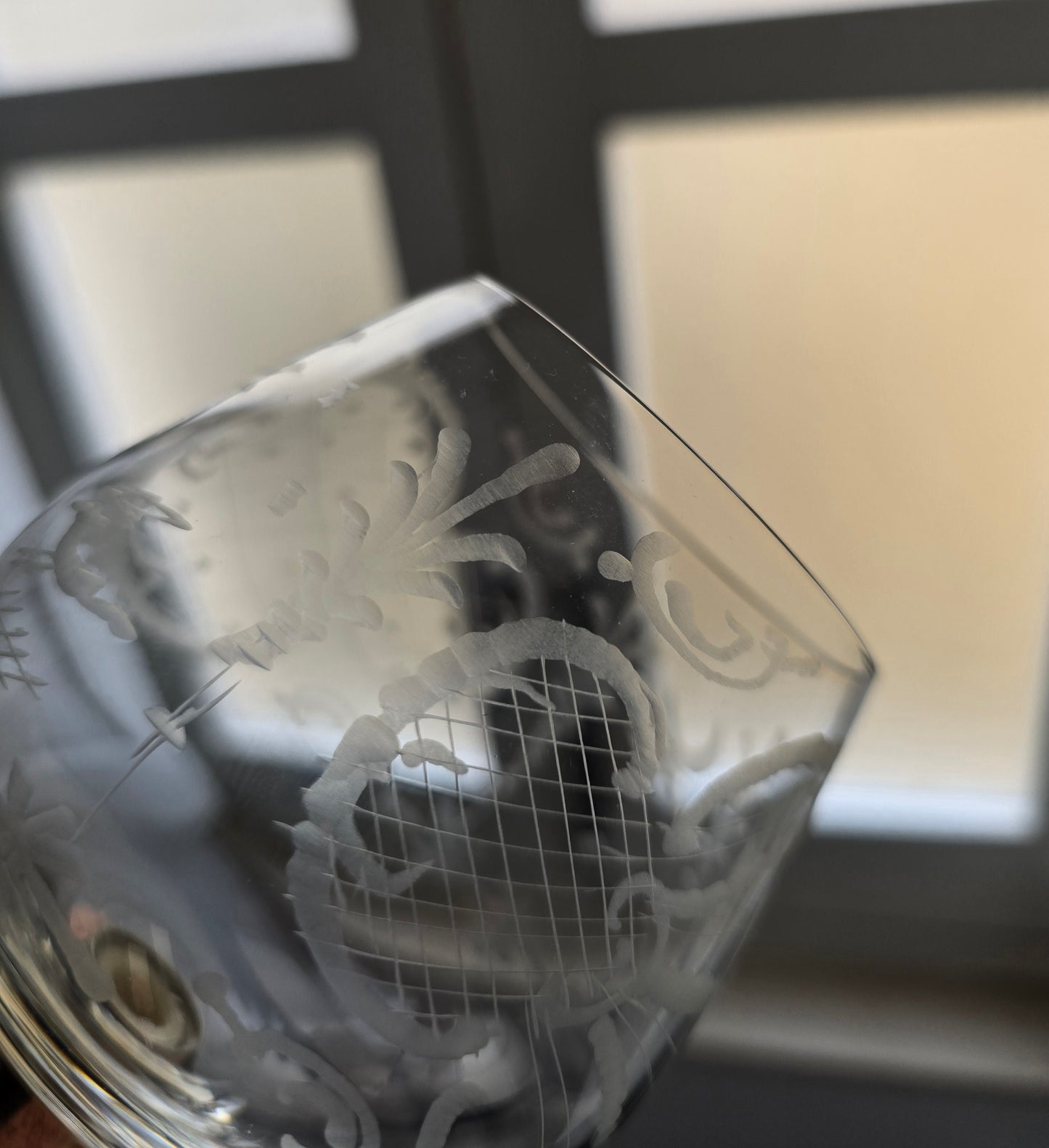 CBZ Crystal Glass on Silver Base - Amsterdam 1940s-1950s