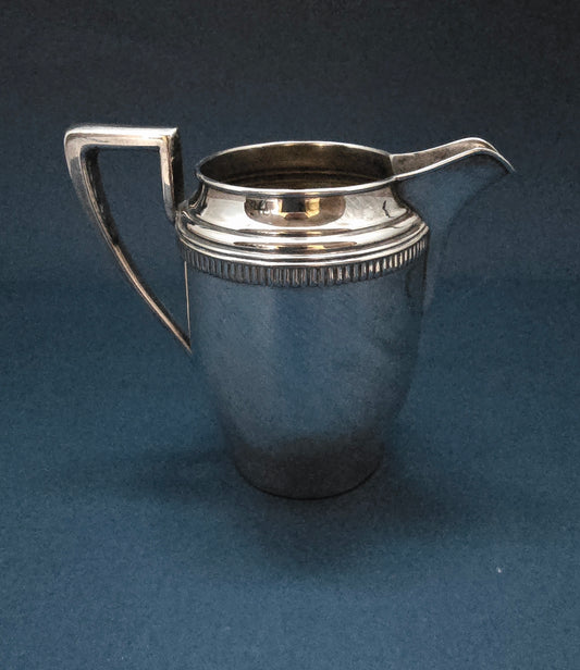 SOLD! Elegant Alpacca Milk Jug - Art Deco German Silver Plated 1930