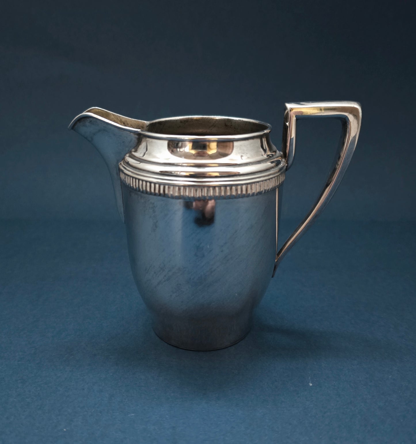 SOLD! Elegant Alpacca Milk Jug - Art Deco German Silver Plated 1930