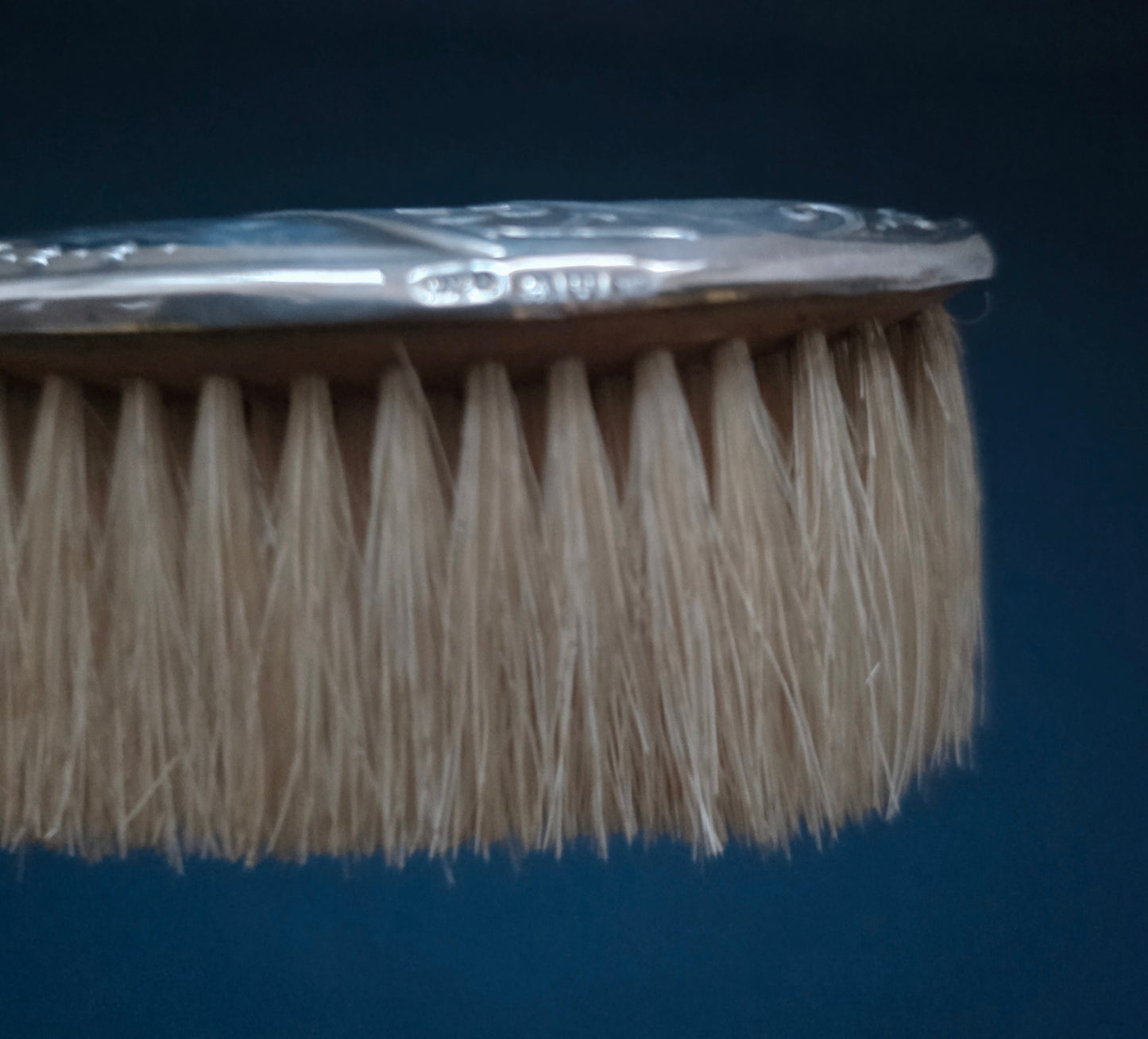Sterling Silver Baby Hairbrush - William and Sons 1898