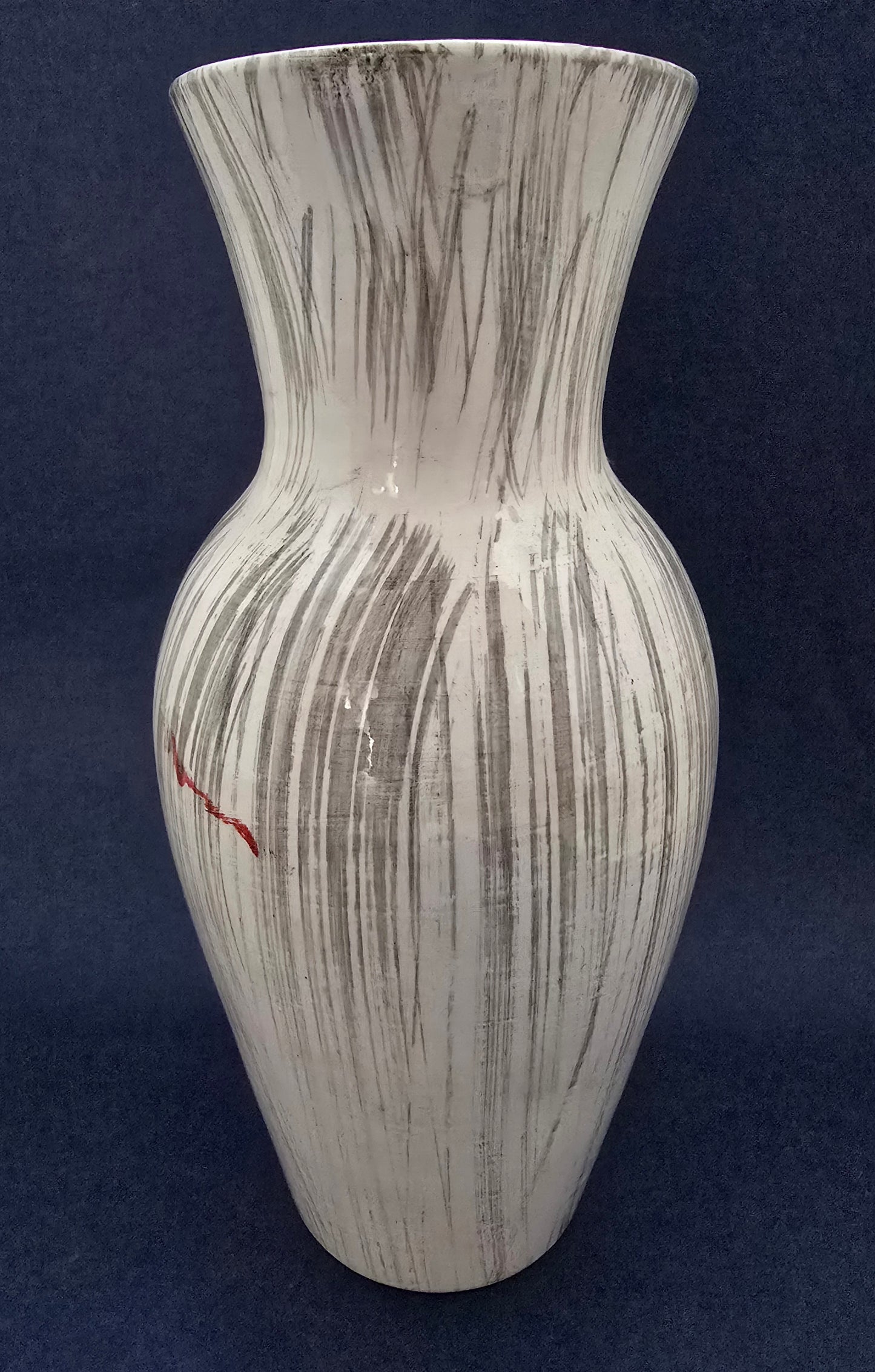 Italian Art Pottery Sculptural Vase - Multi-Fired Glaze 1960s