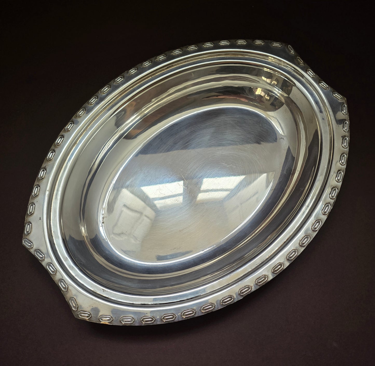 James Dixon & Sons Oval Serving Dish - Sheffield 1920