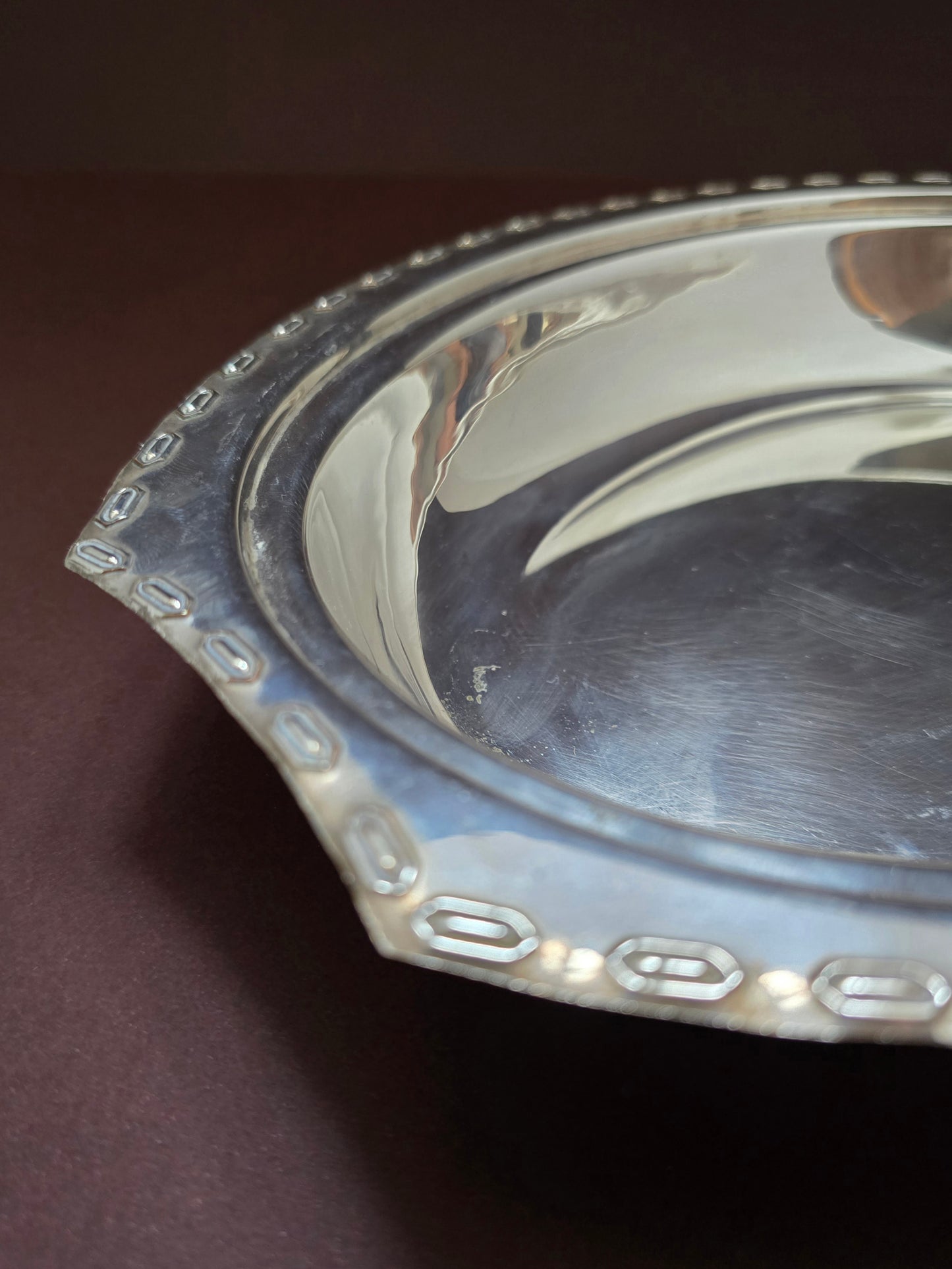 James Dixon & Sons Oval Serving Dish - Sheffield 1920