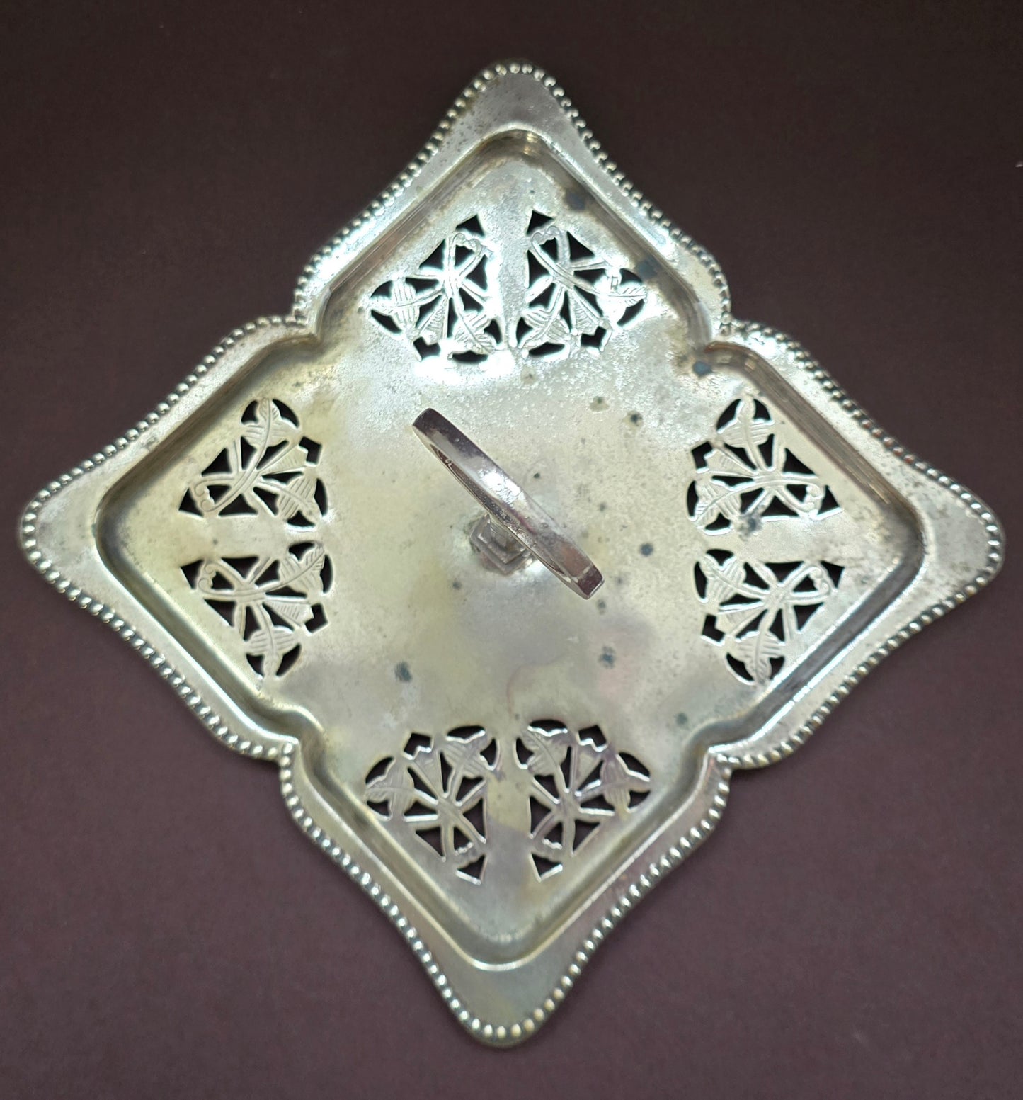 Art Nouveau Serving Tray - E & J Leek England 1930