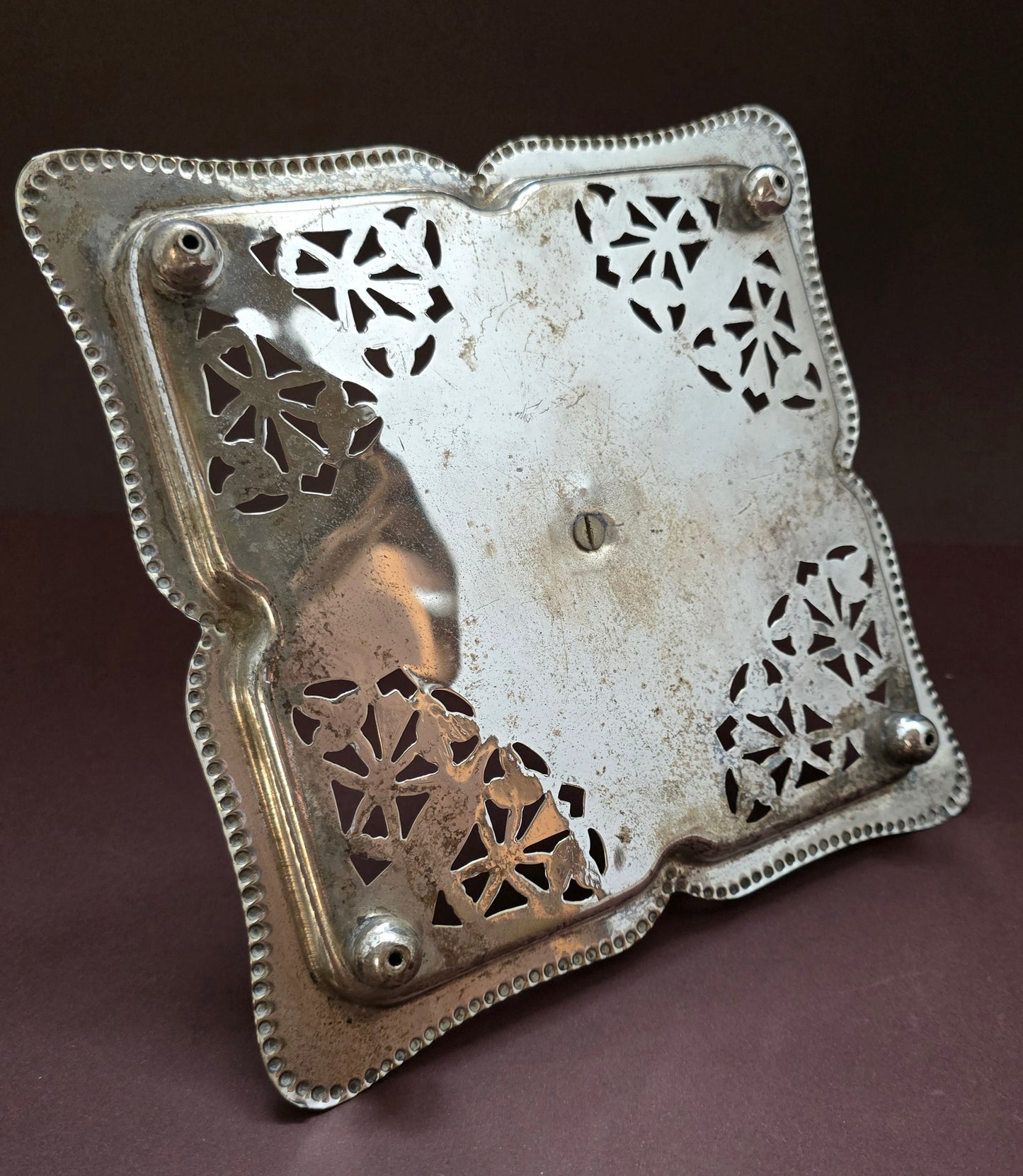 Art Nouveau Serving Tray - E & J Leek England 1930