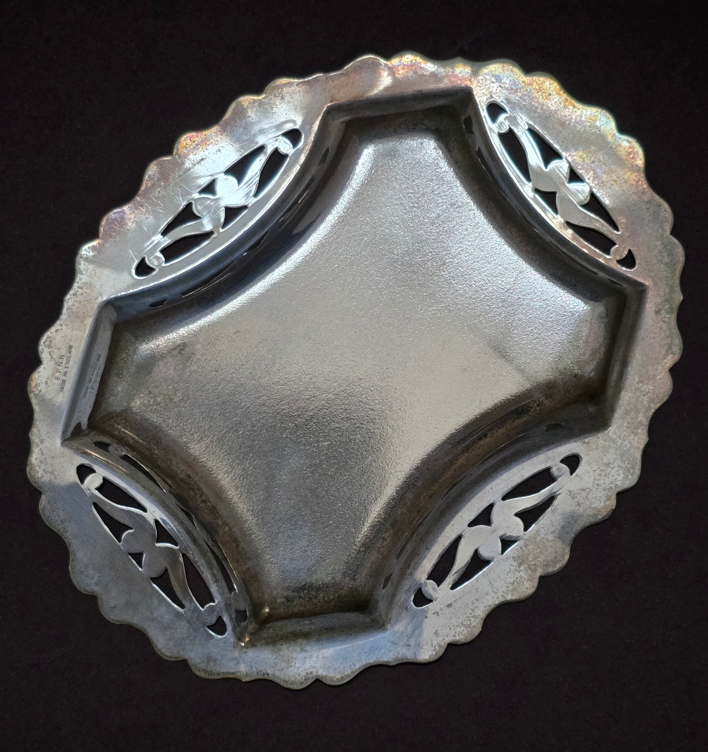 Art Deco EPNS Candy Dish - England 1930