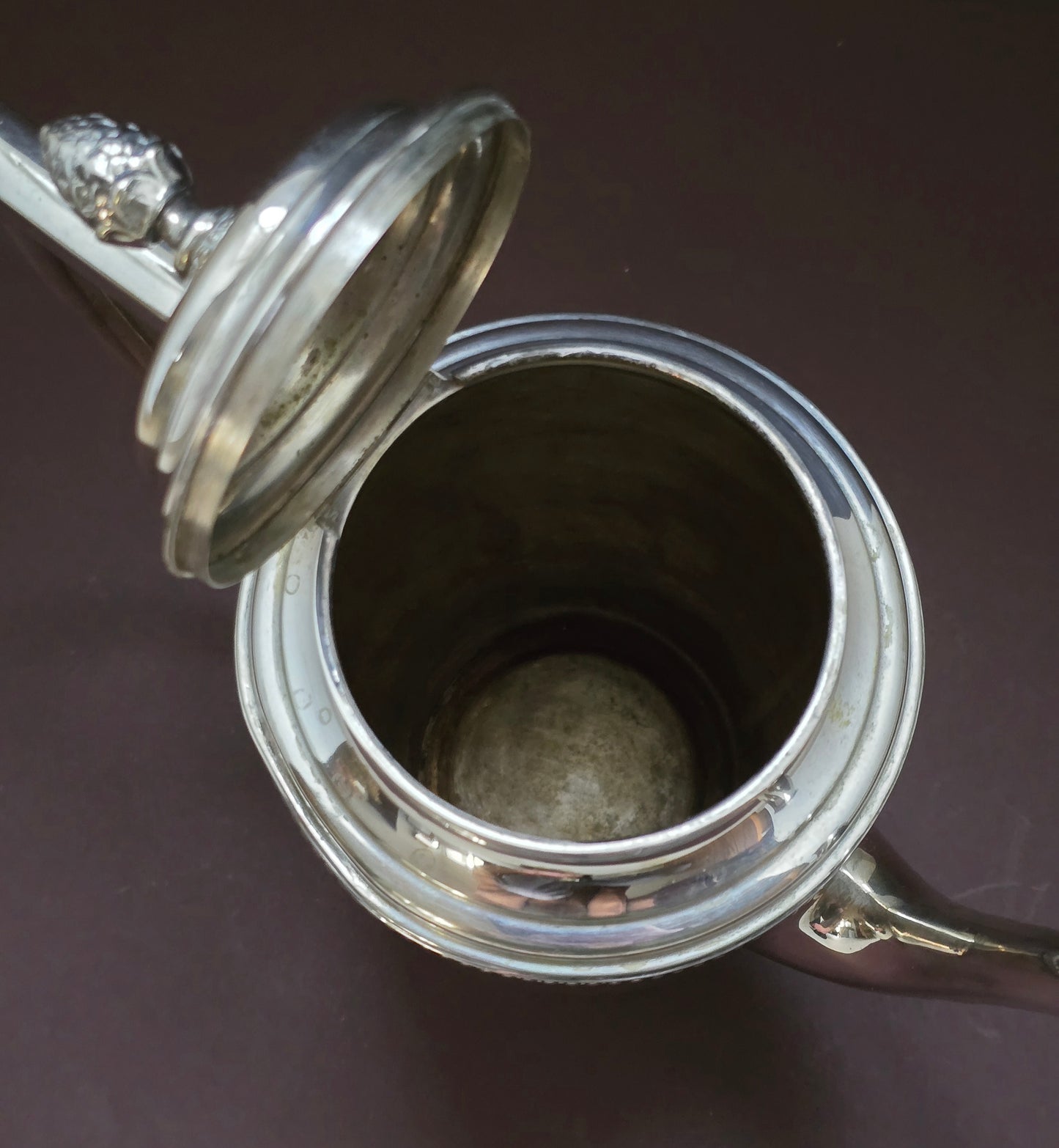 SOLD! Beautiful Alpacca Coffee Pot - Art Deco German Silver Plated 1930