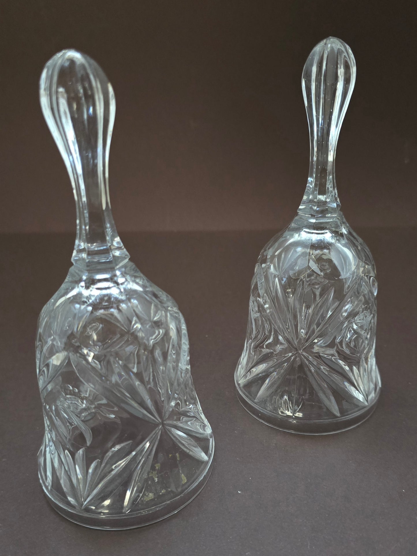Kristal Zajecar Crystal Bell - 1960s Yugoslav Cut Crystal Table Bell