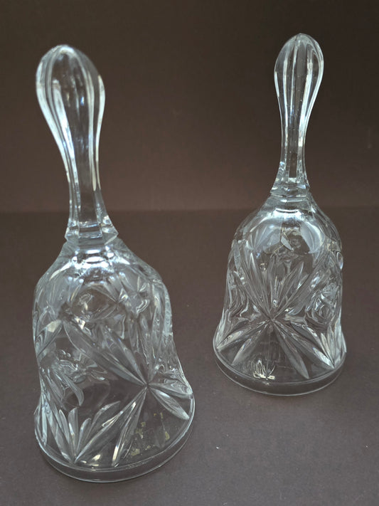 Kristal Zajecar Crystal Bell - 1960s Yugoslav Cut Crystal Table Bell