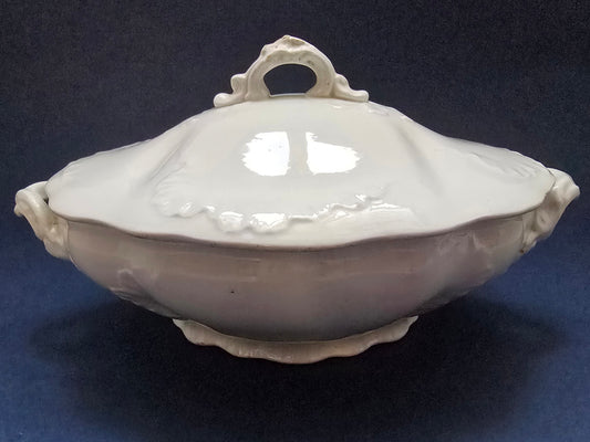 Bishop & Stonier Semi Vitreous Ironstone Terrine - 1900-1920s England