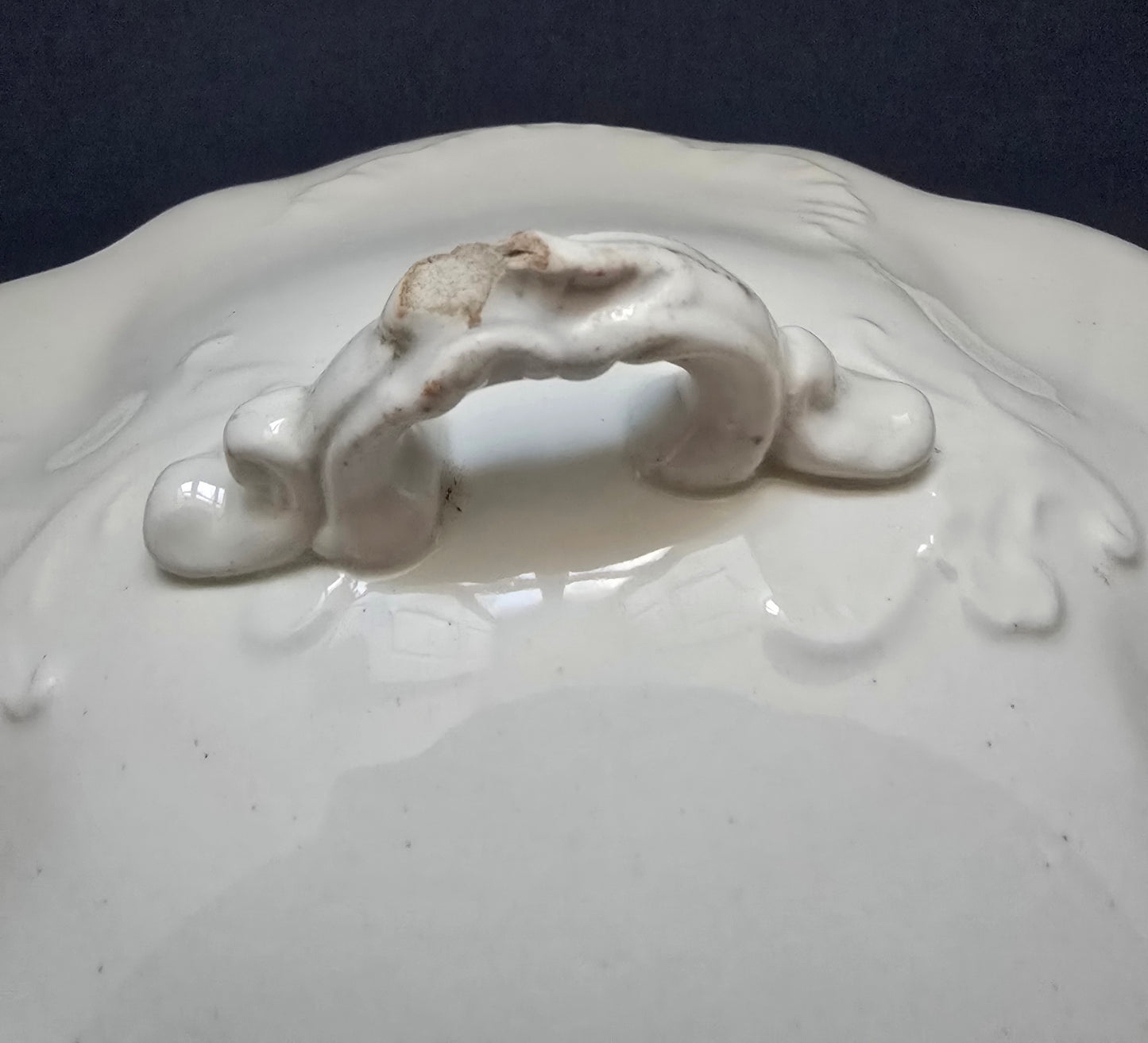 Bishop & Stonier Semi Vitreous Ironstone Terrine - 1900-1920s England