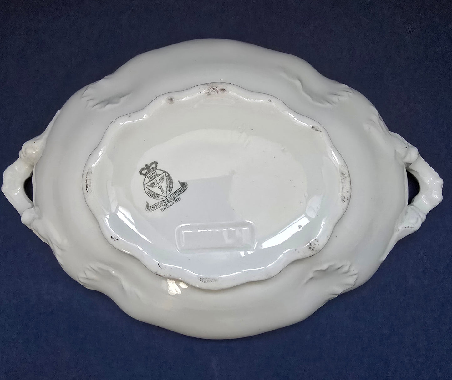 Bishop & Stonier Semi Vitreous Ironstone Terrine - 1900-1920s England