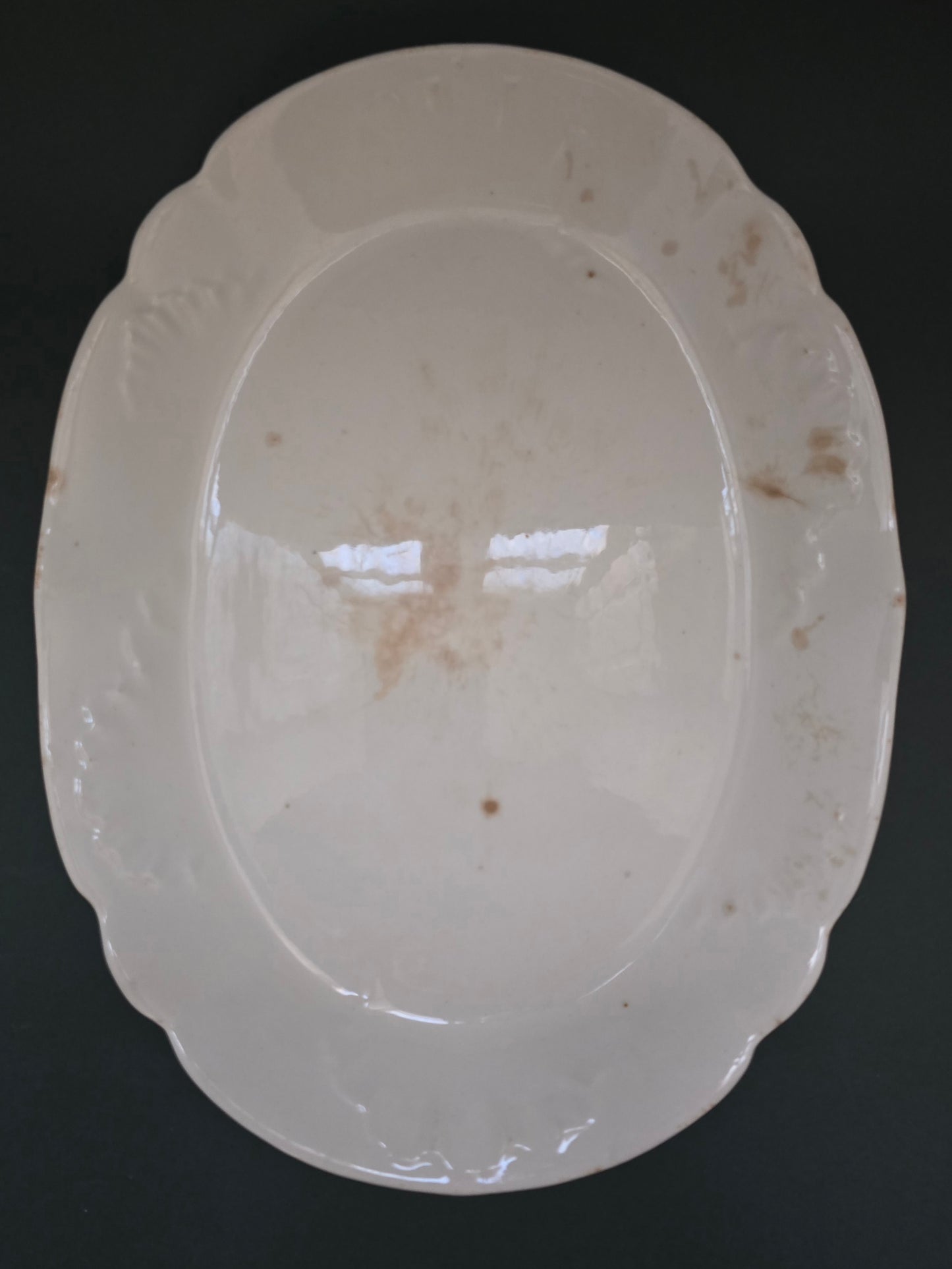 Antique Bishop & Stonier Bisto Ironstone Serving Platter - 1894