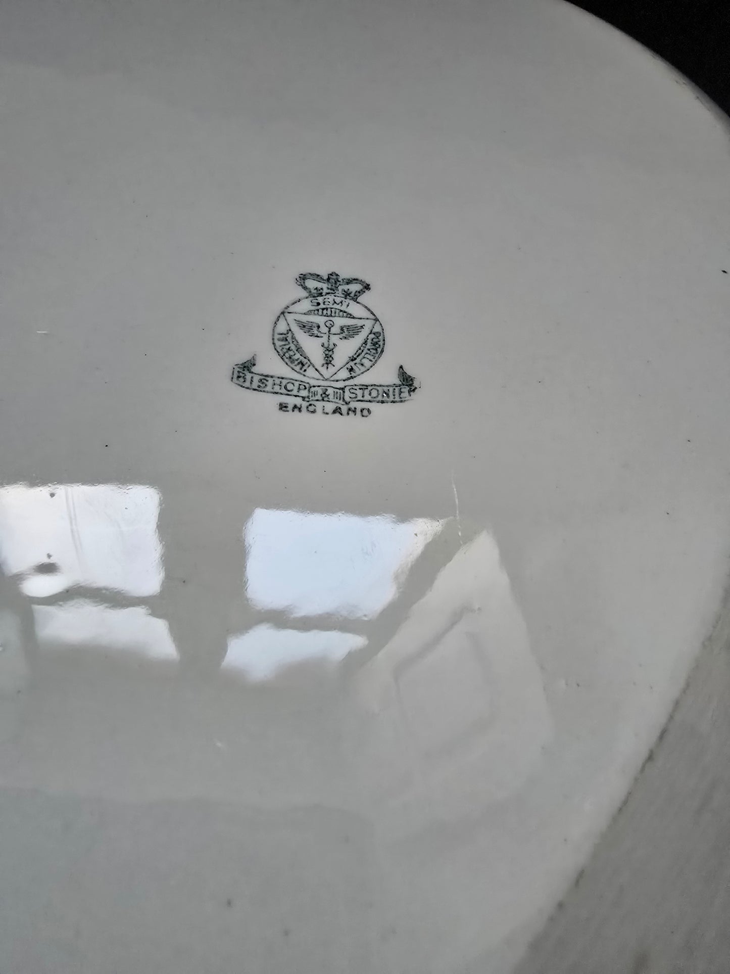 Antique Bishop & Stonier Bisto Ironstone Serving Platter - 1894