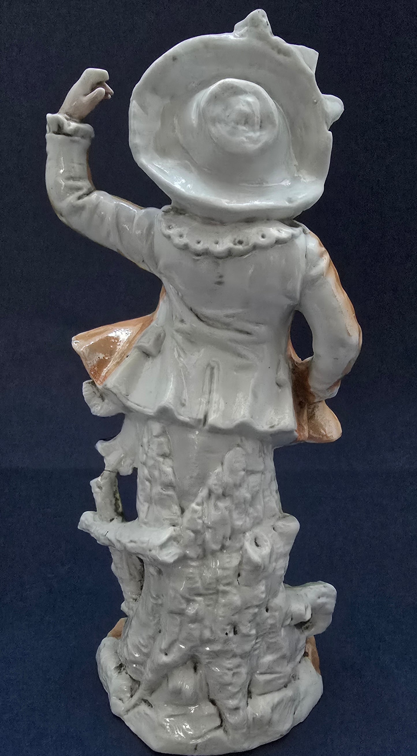 Victorian Staffordshire Flat Back Boy Figurine - 1885