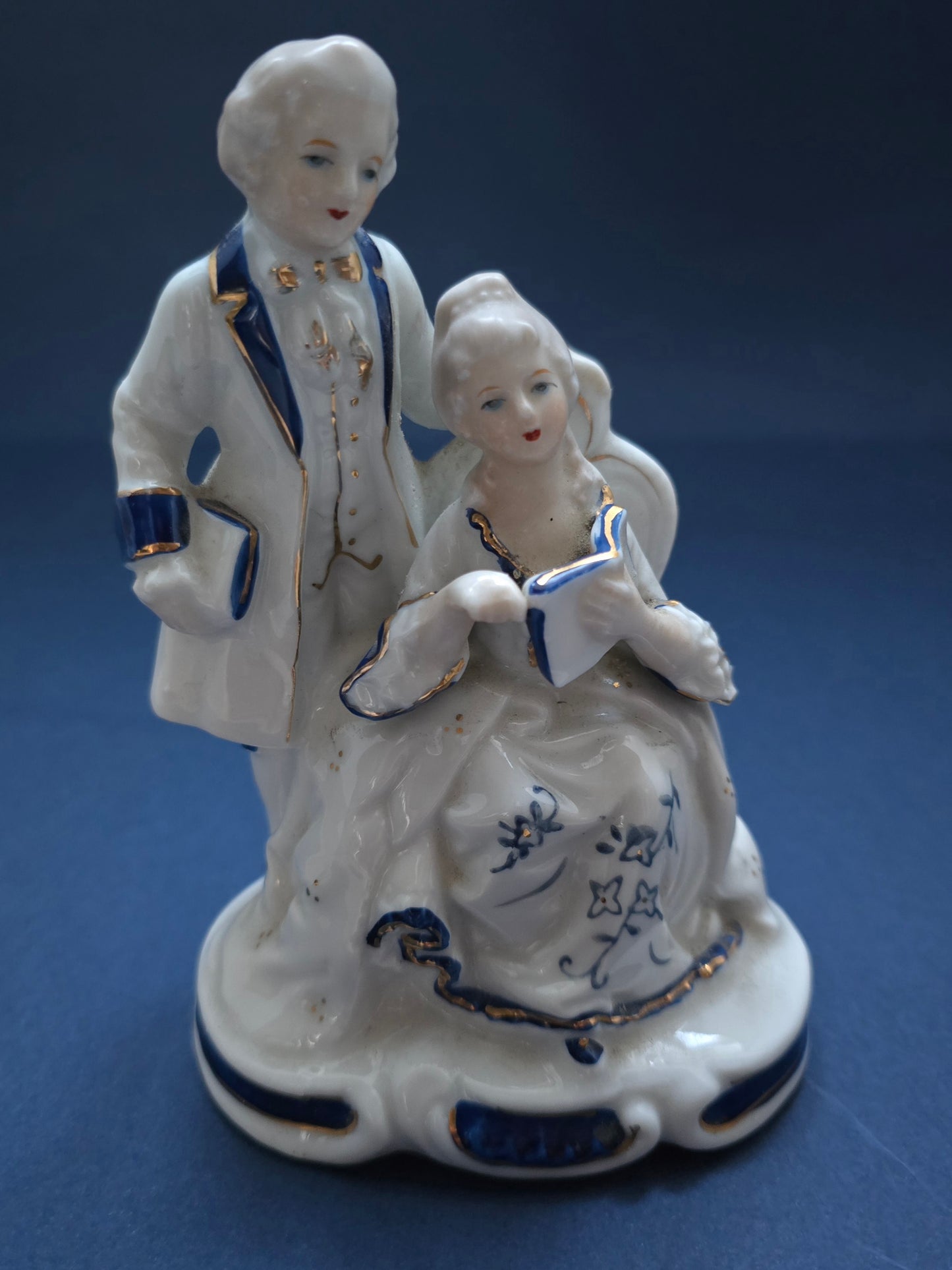 Antique Royal Copenhagen Romantic Couple Figurine - 1894