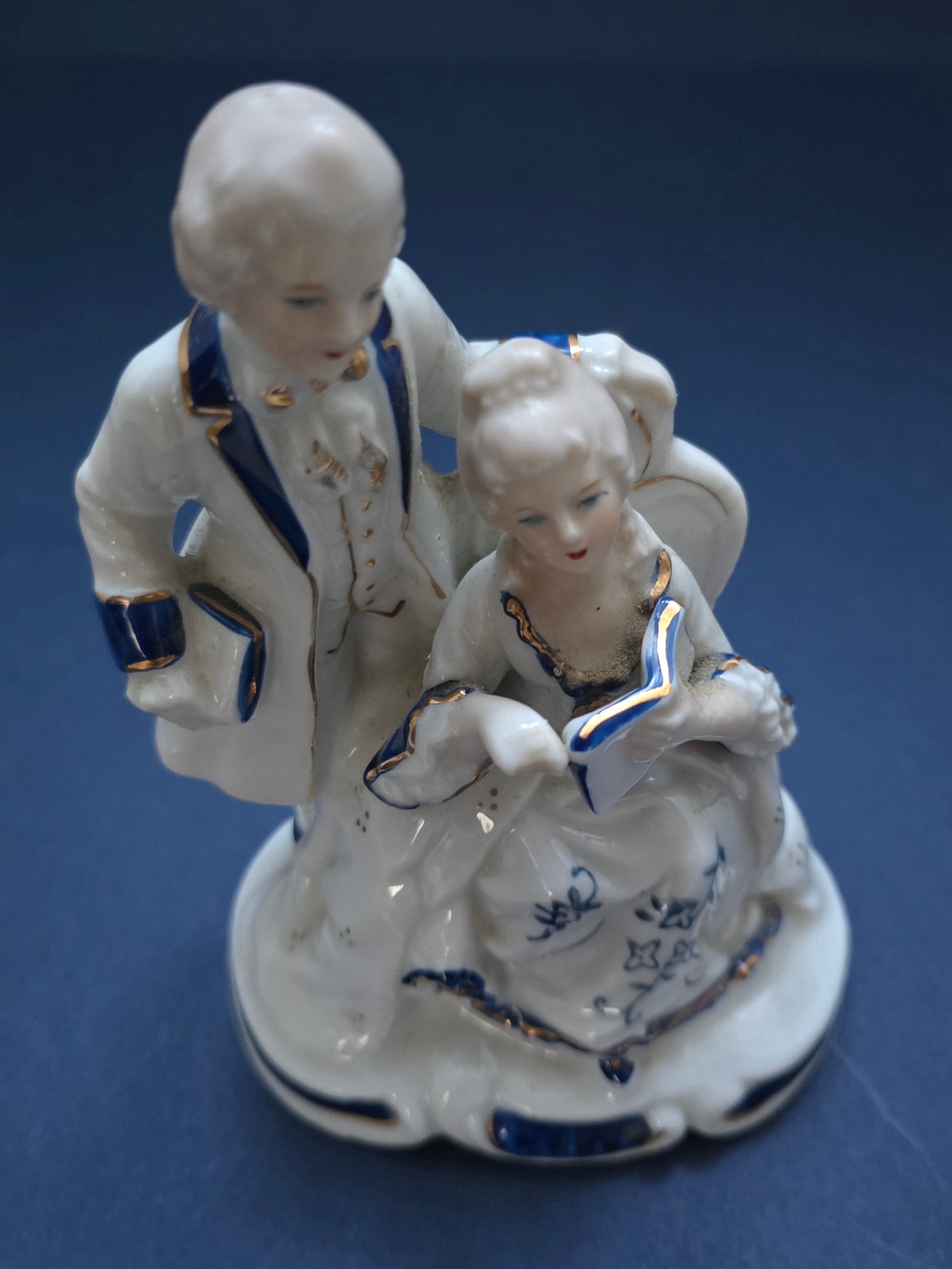 Antique Royal Copenhagen Romantic Couple Figurine - 1894