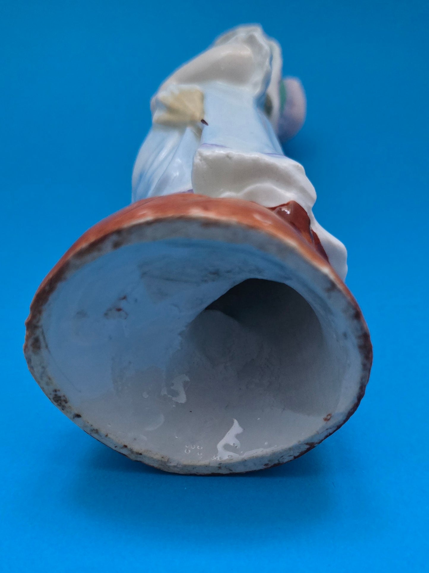 Ernst Bohne & Söhne Victorian Lady Figurine - 1880 German Porcelain