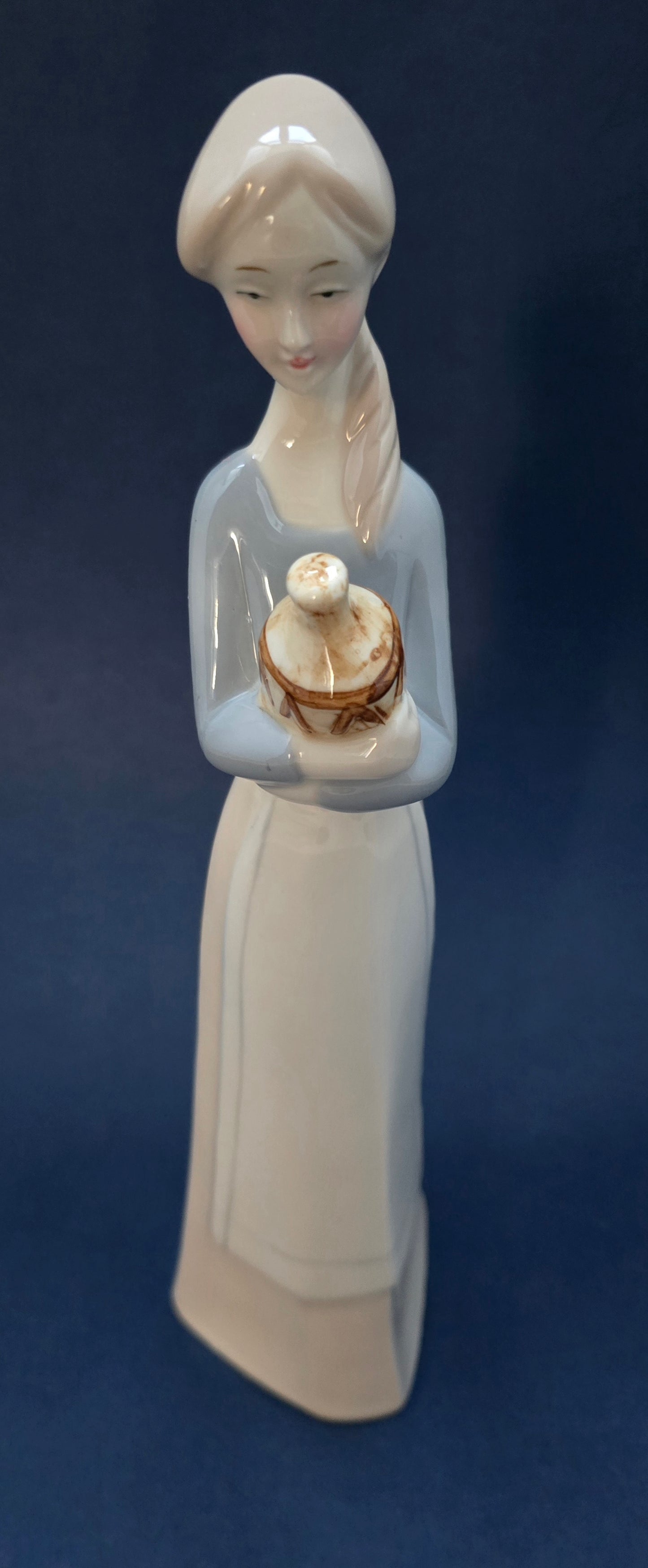 SOLD! Vintage Japanese Porcelain Lady Figurine - 1970s