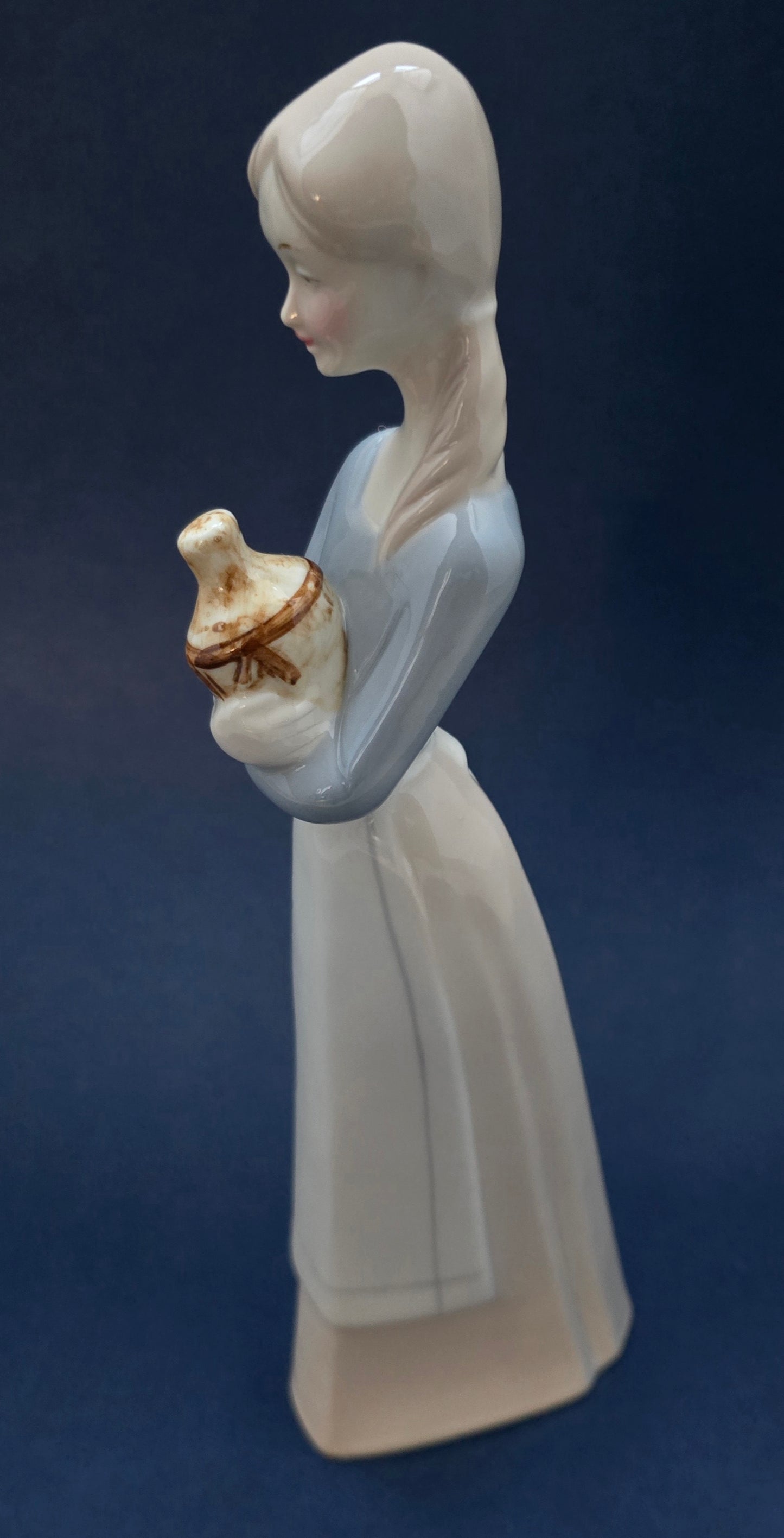 SOLD! Vintage Japanese Porcelain Lady Figurine - 1970s