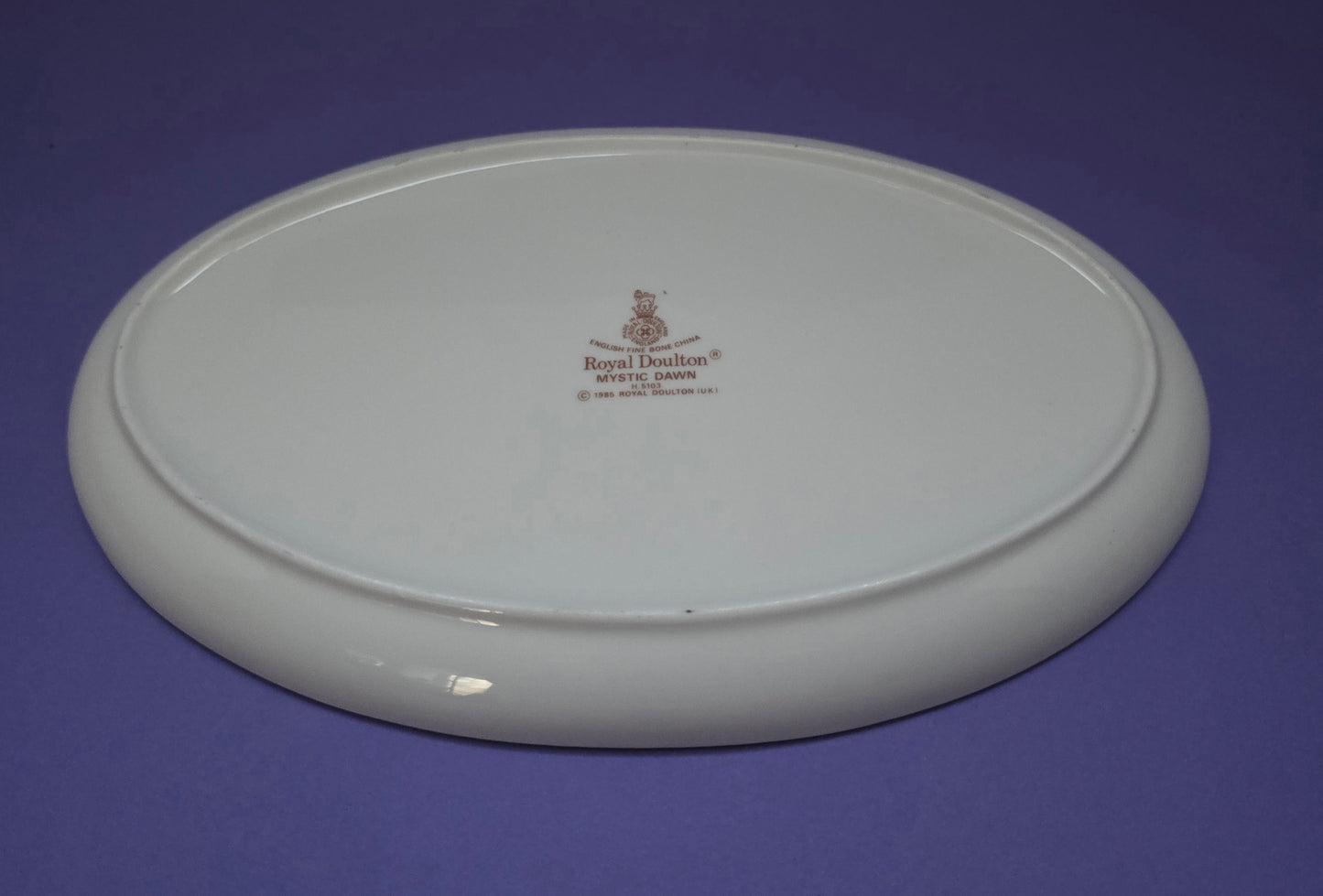 Royal Doulton Mystic Dawn Trinket Dish - 1985 Vintage