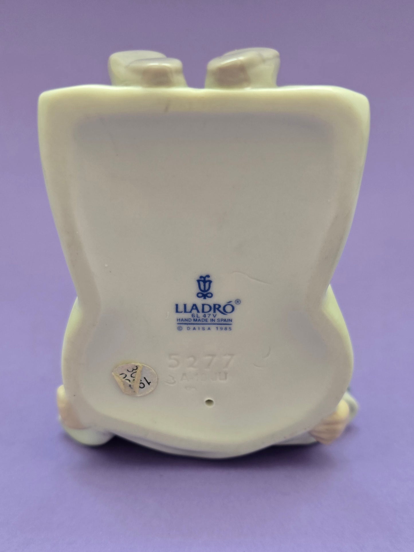 Lladró Clown with Puppy Figurine - Spain 1980s
