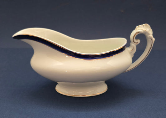 English Gravy Boat for L. Balbi Malta - Art Deco 1930s