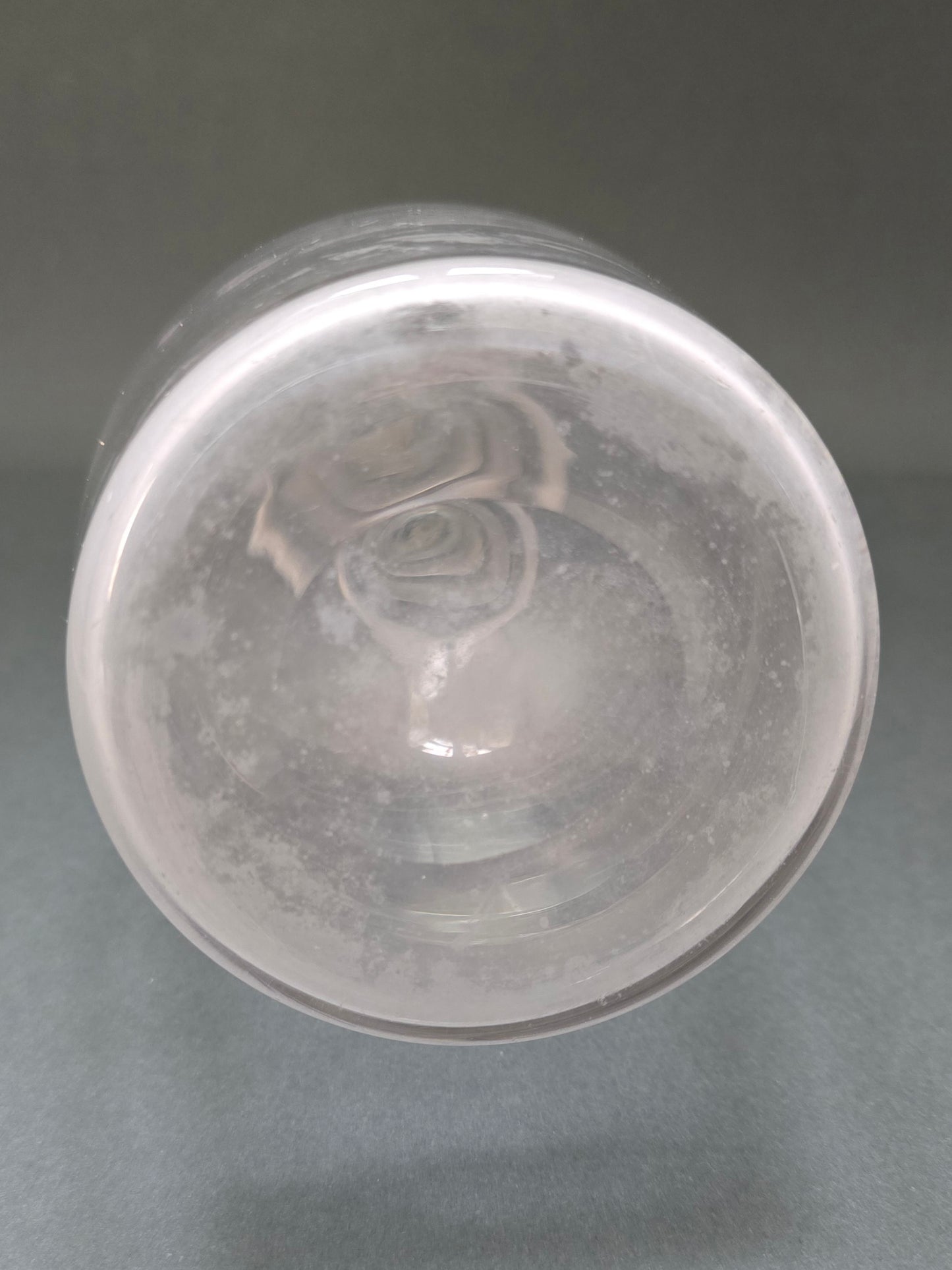 1780 Georgian Glass Decanter with Original Stopper - Triple Ring Neck