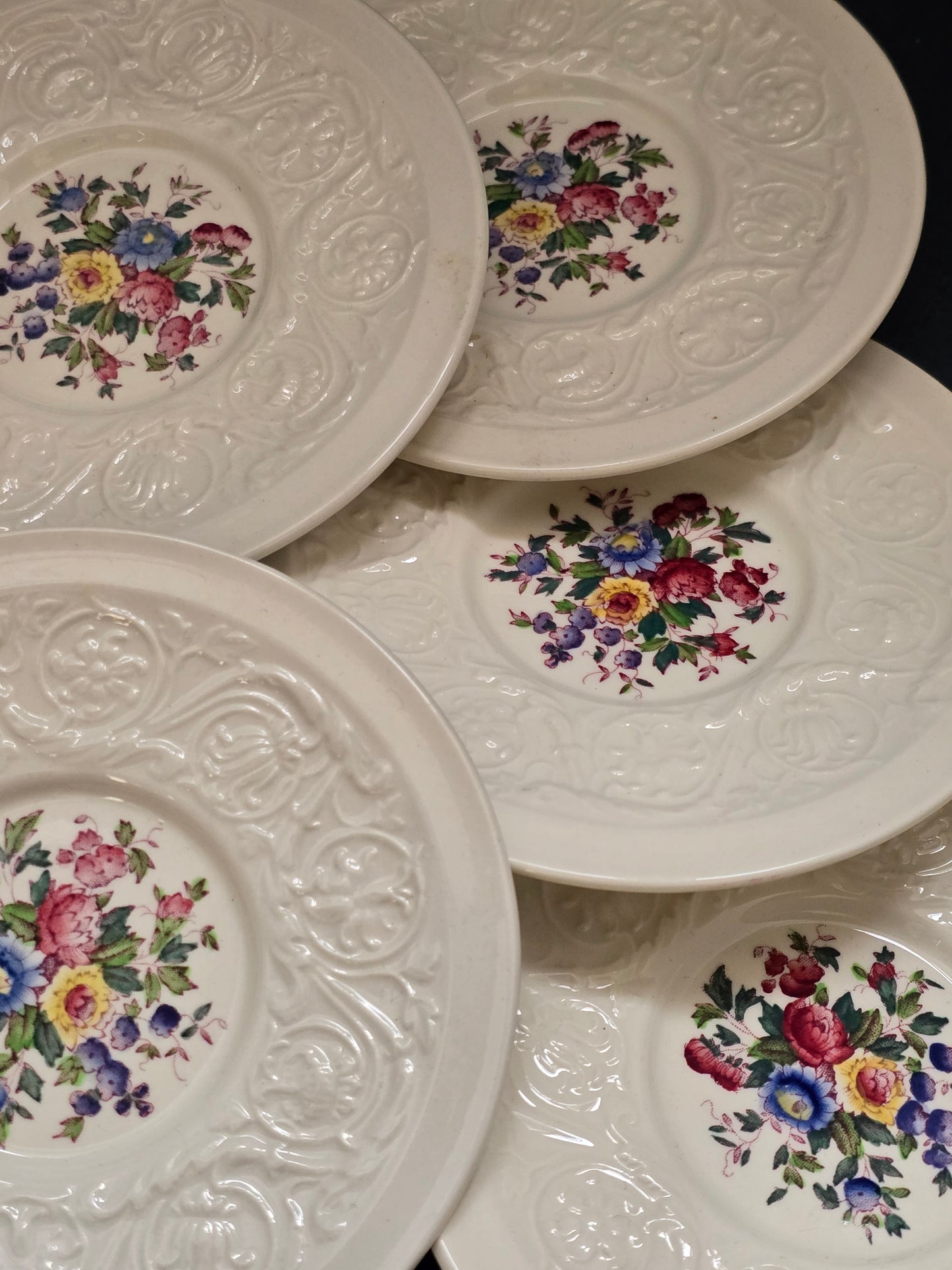 1985 Wedgwood Swansea Tea Service Pieces - Etruria England