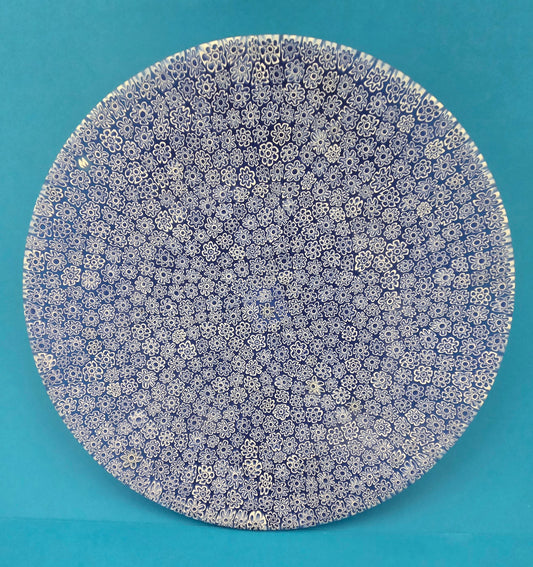 Murano Glass Millefiori Plate - Vetro Artistico Handmade Italy