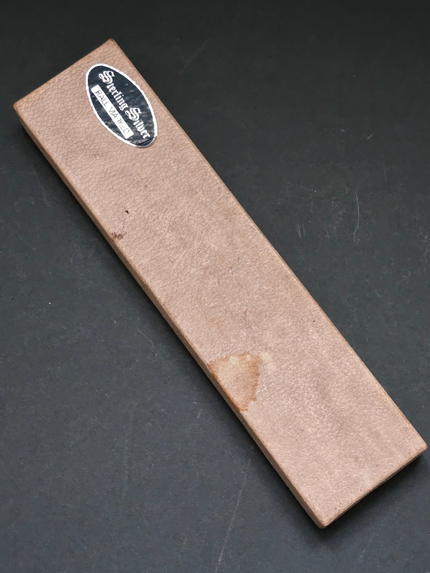 Harrison Brothers Sheffield Silver Cheese Knife - New in Box with Certificate (1930s)