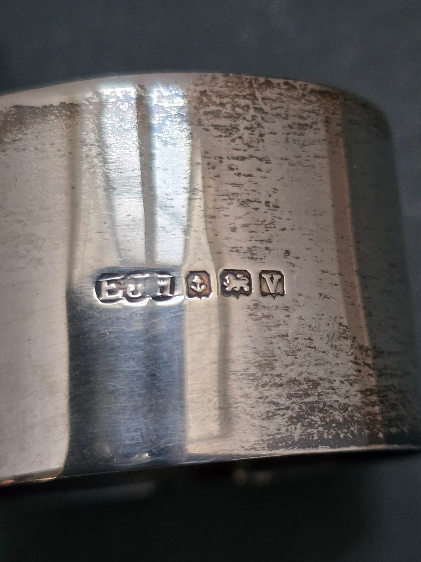 Pair of Sterling Silver Napkin Rings by E.J. Houlston - Hallmarked 1920