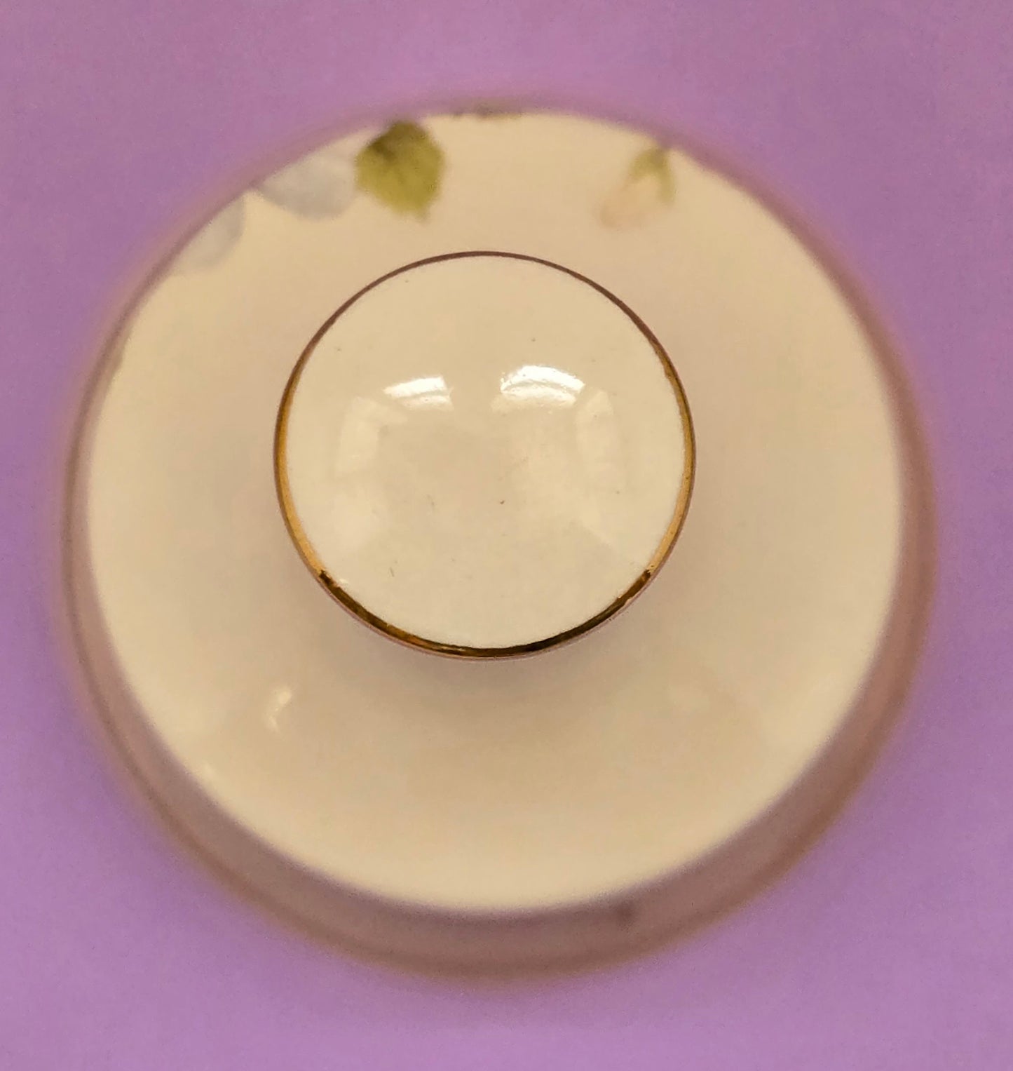 English Porcelain Table Bell – Hammersley & Palissy, c. 1970