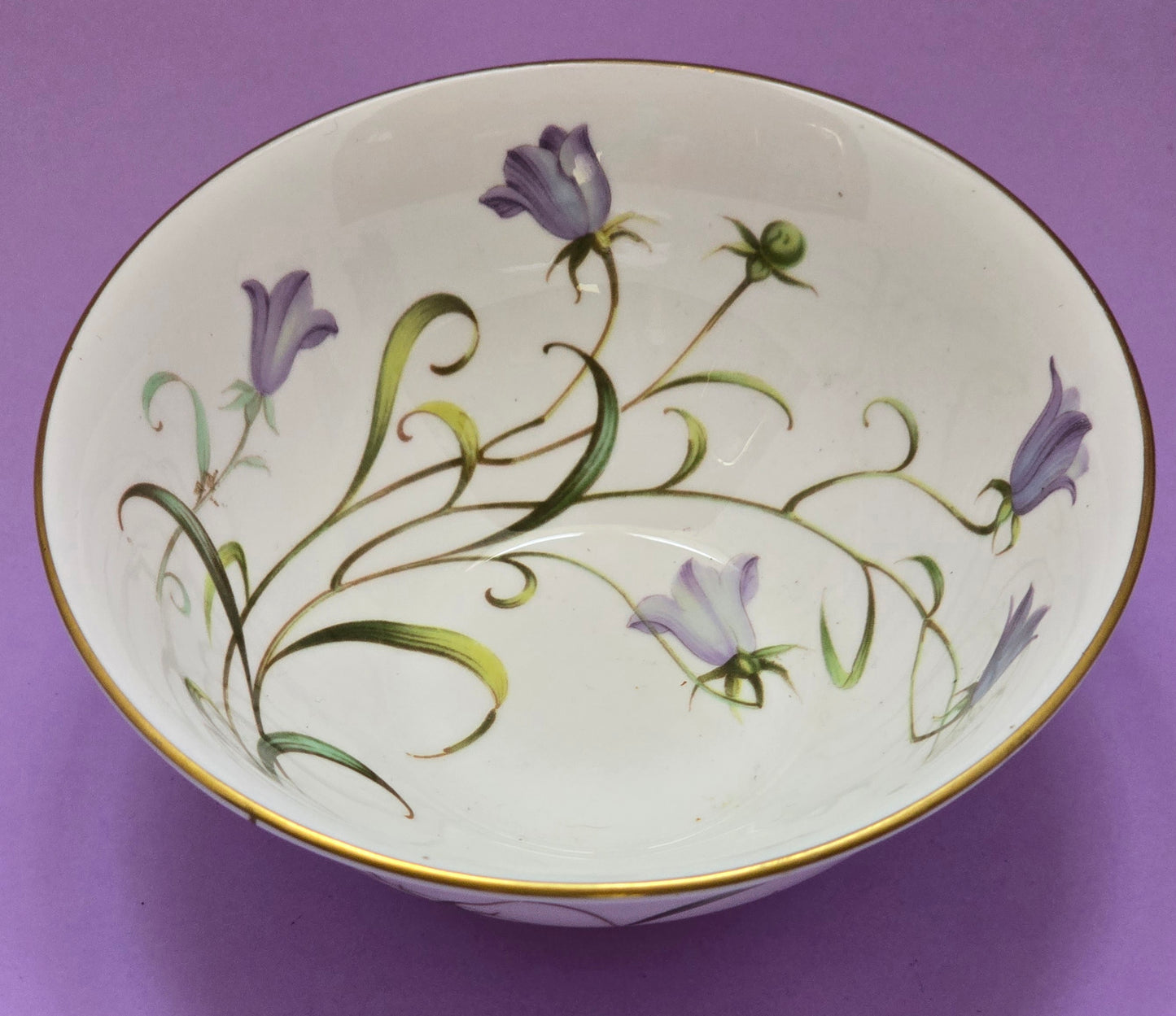 Spode Campanula Bowl — Fine Bone China, 1960s