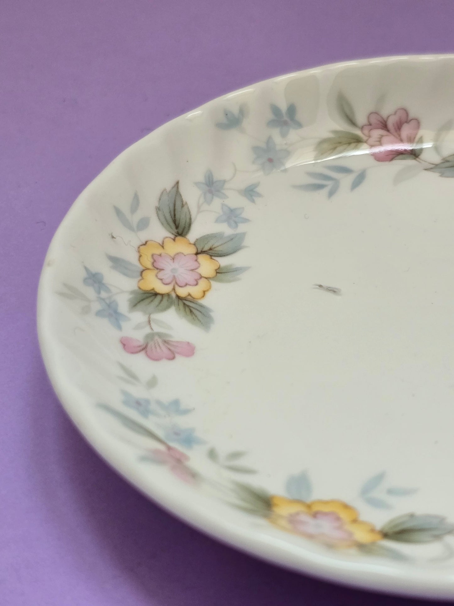 Hammersley Floral Side Plate — 1970s