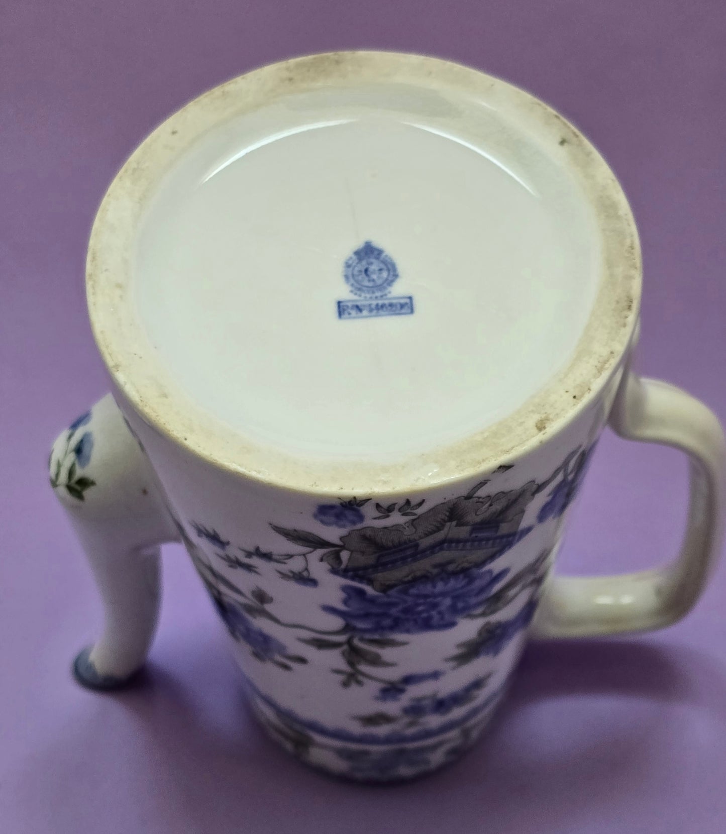Royal Worcester Chinoiserie Chocolate Pot — Antique, 1912