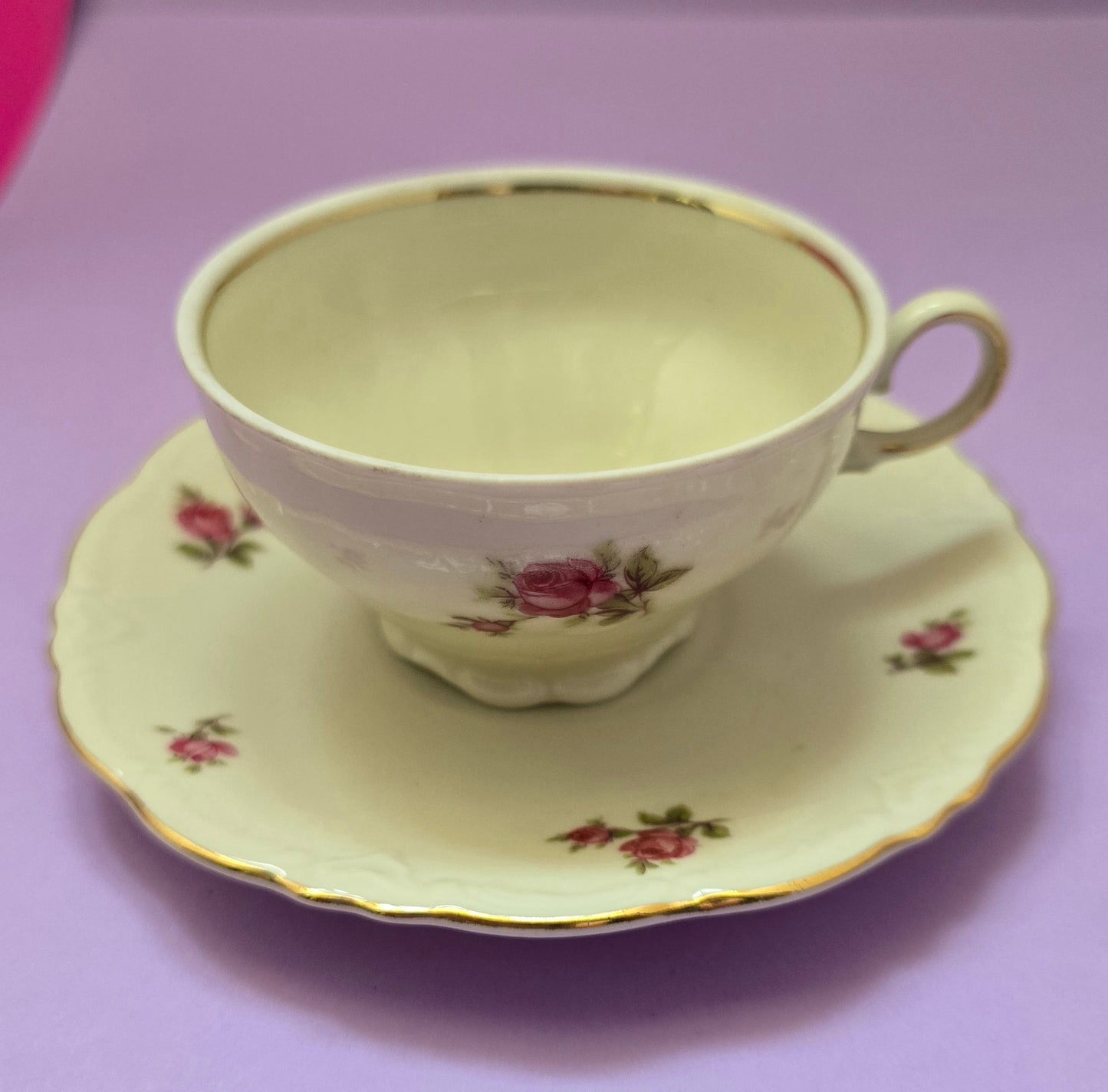 Rosenthal Rose Pattern Tea Service — 1950s Germany