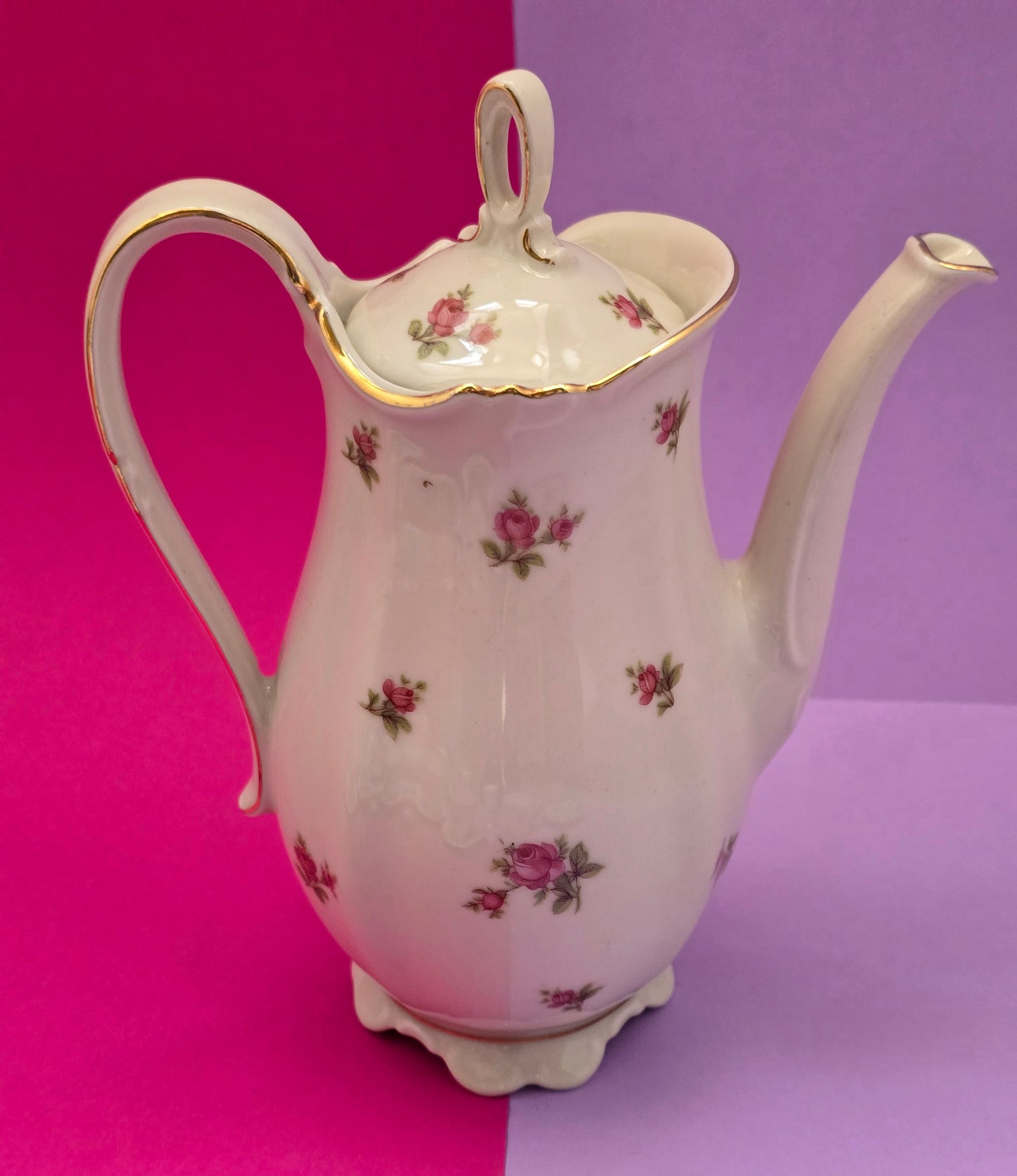 Rosenthal Rose Pattern Tea Service — 1950s Germany