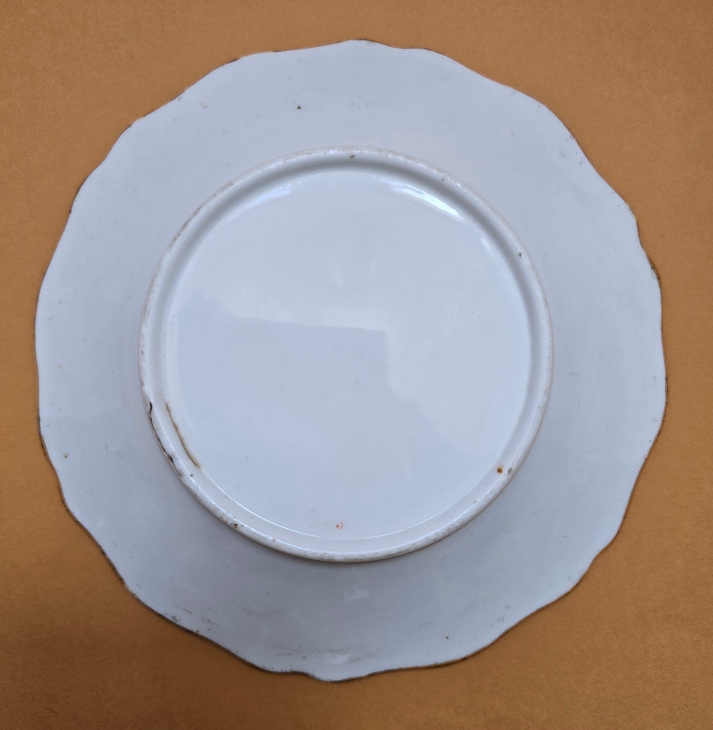 Minton Antique Floral Basket Weave Dinnerware — c.1830 England