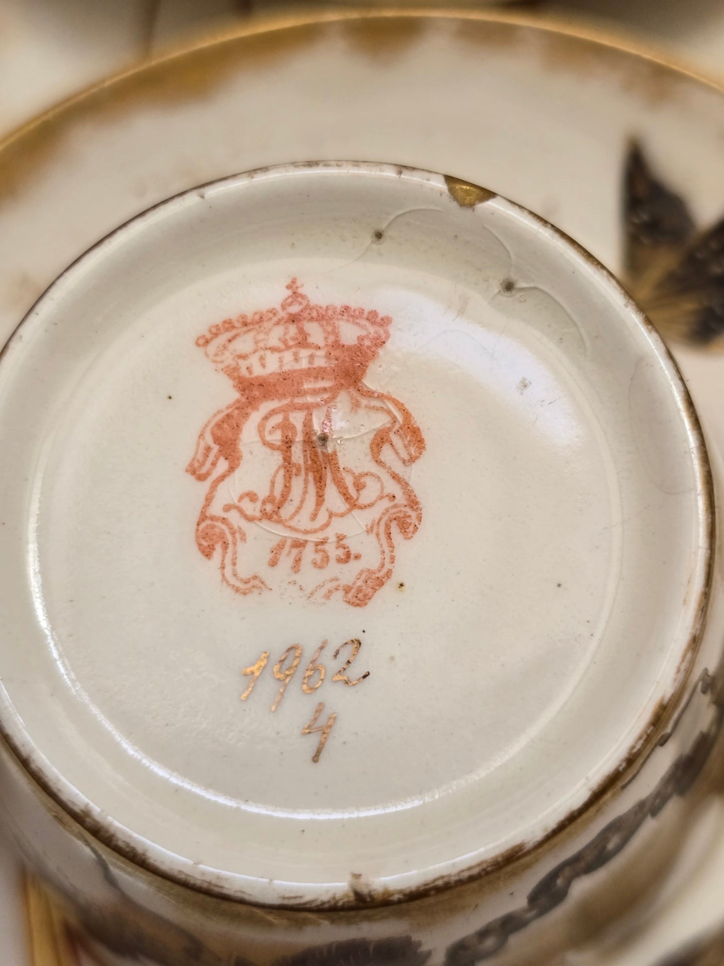 Royal Bonn Japonisme Bird & Owl Tea Service with Tray — c.1880 Germany