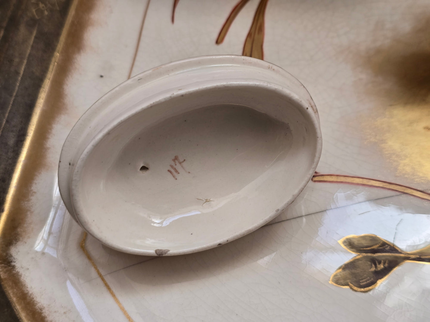 Royal Bonn Japonisme Bird & Owl Tea Service with Tray — c.1880 Germany